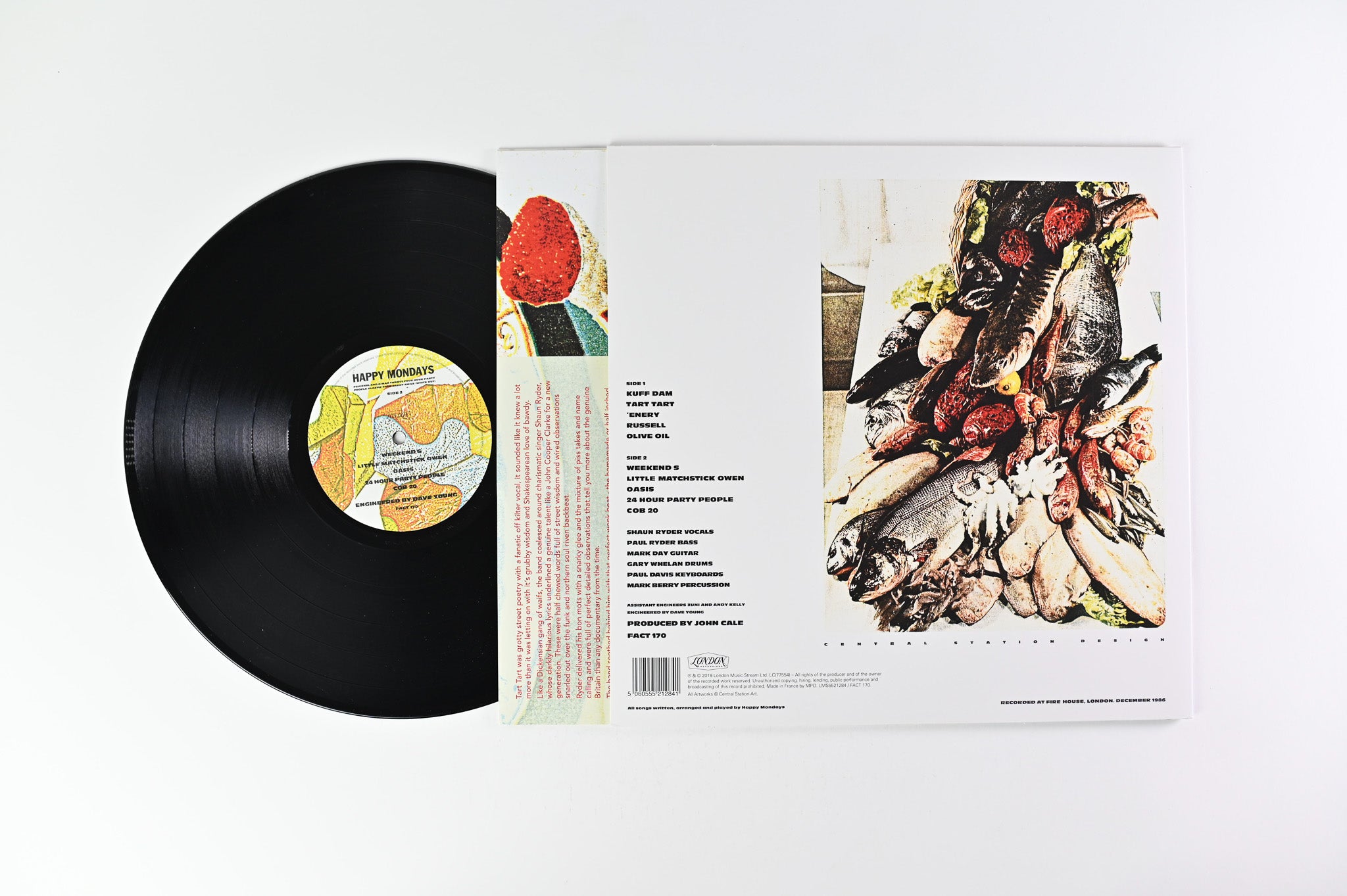 Happy Mondays - Squirrel And G-Man Twenty Four Hour Party People Plastic Face Carnt Smile (White Out) on London Reissue