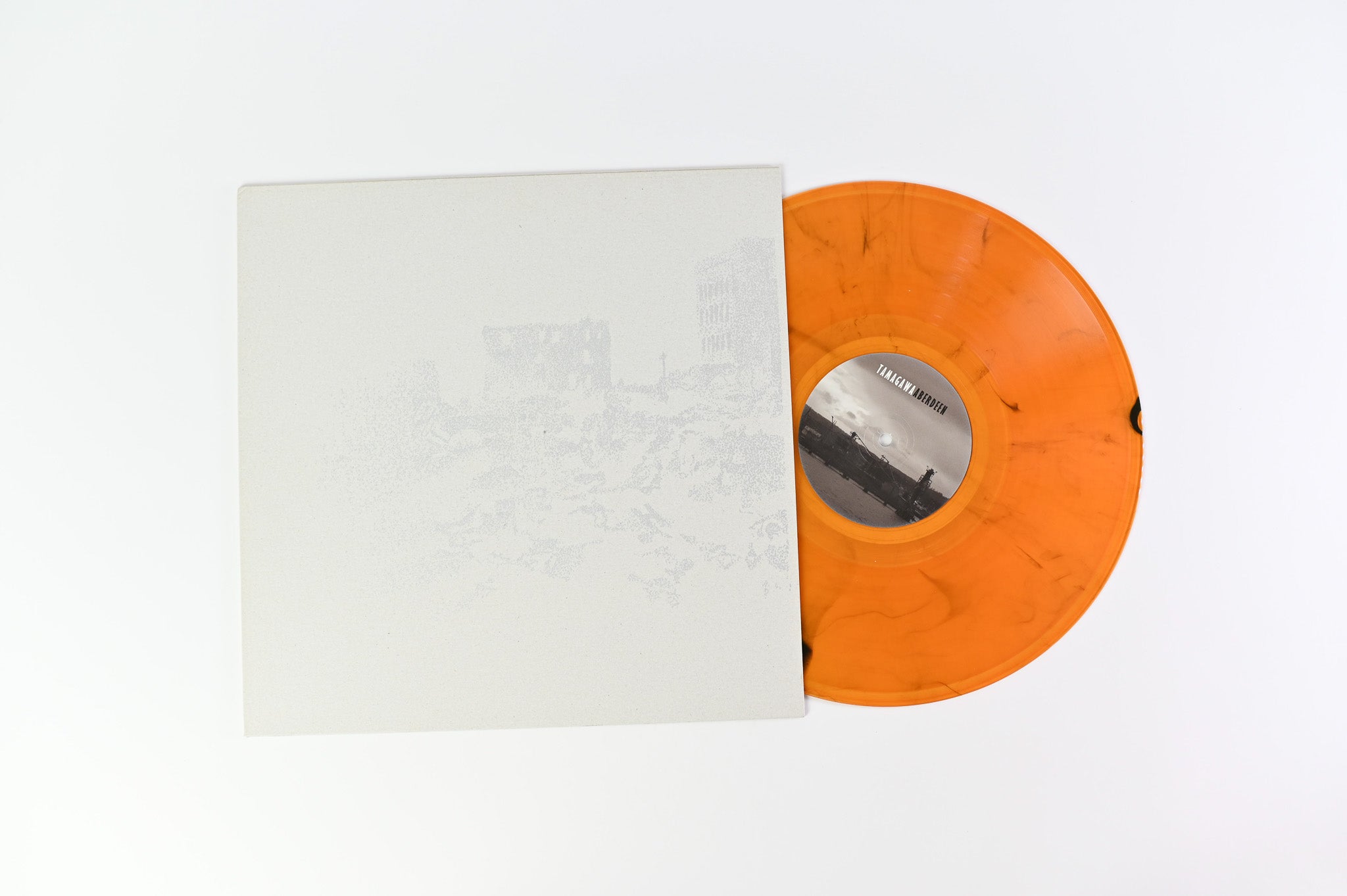 Richard Pinhas - Richard Pinhas / Tamagawa on Mayo Orange Marbled Translucent