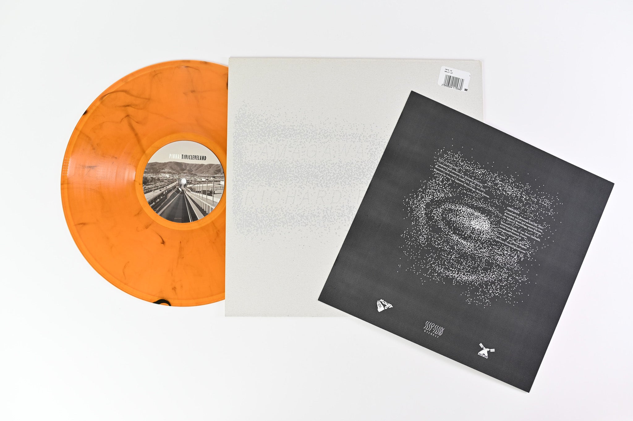 Richard Pinhas - Richard Pinhas / Tamagawa on Mayo Orange Marbled Translucent