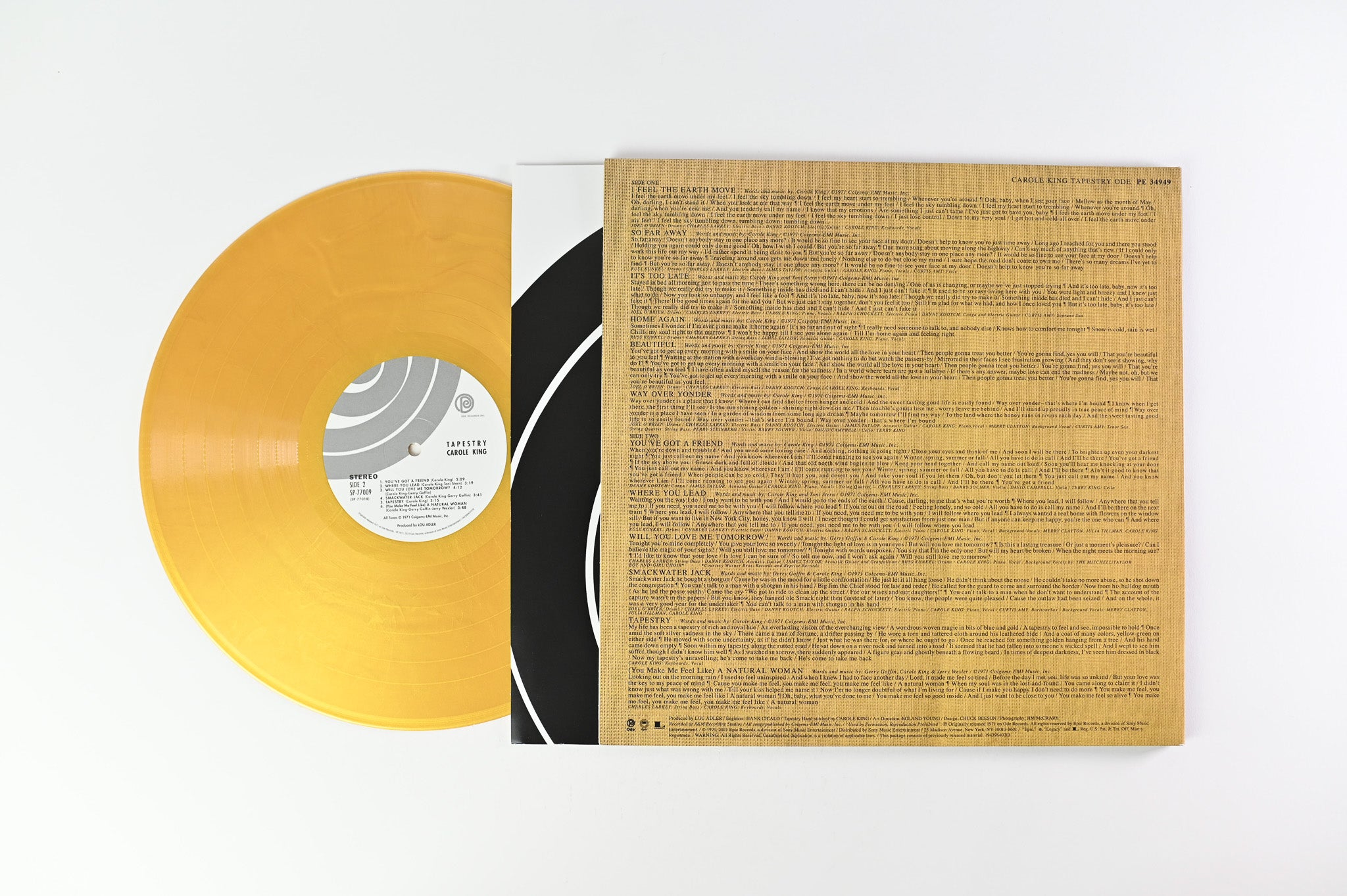 Carole King - Tapestry on Ode Gold Reissue