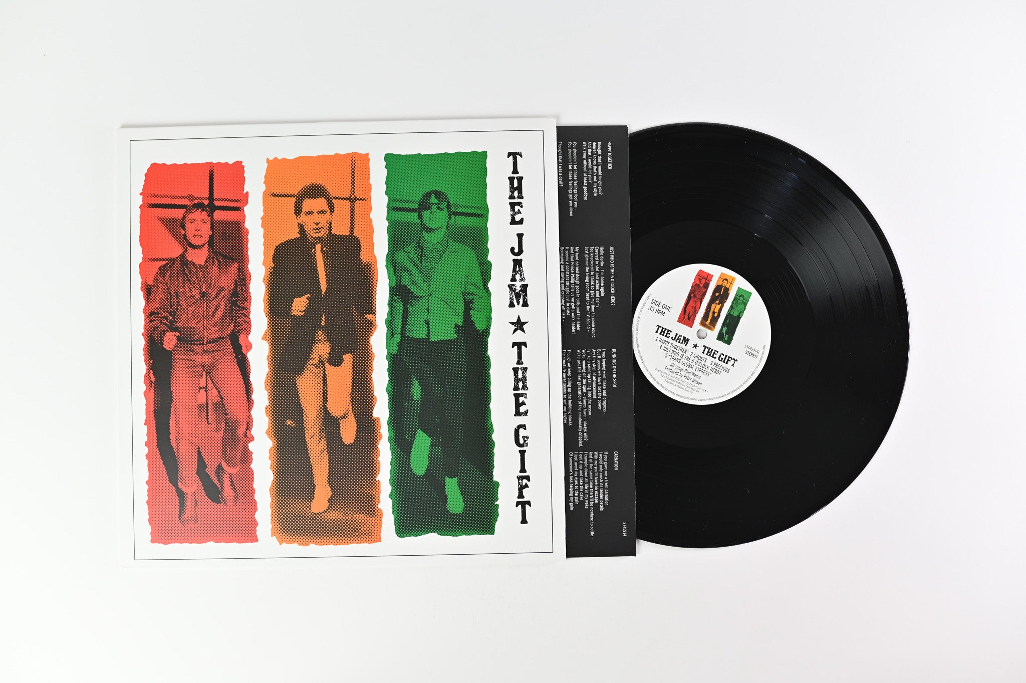 The Jam - The Gift on Polydor Back To Black Reissue