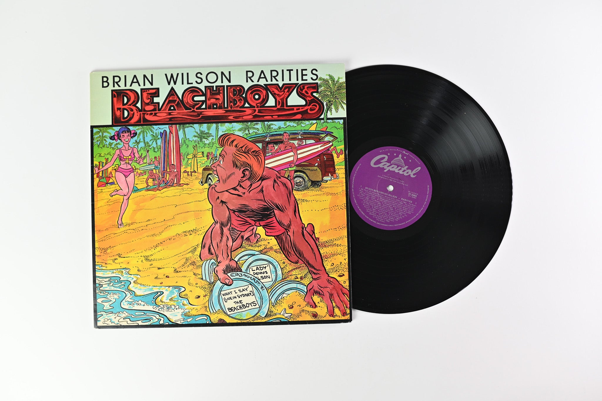 The Beach Boys - Brian Wilson Rarities on Capitol Australian Press
