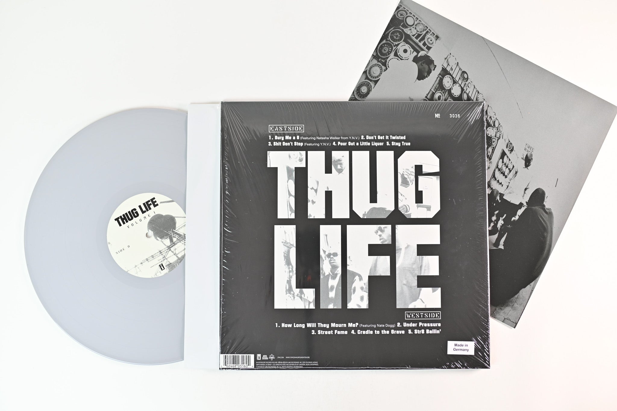 Thug Life - Volume 1 on Interscope Ltd Numbered Opaque Grey