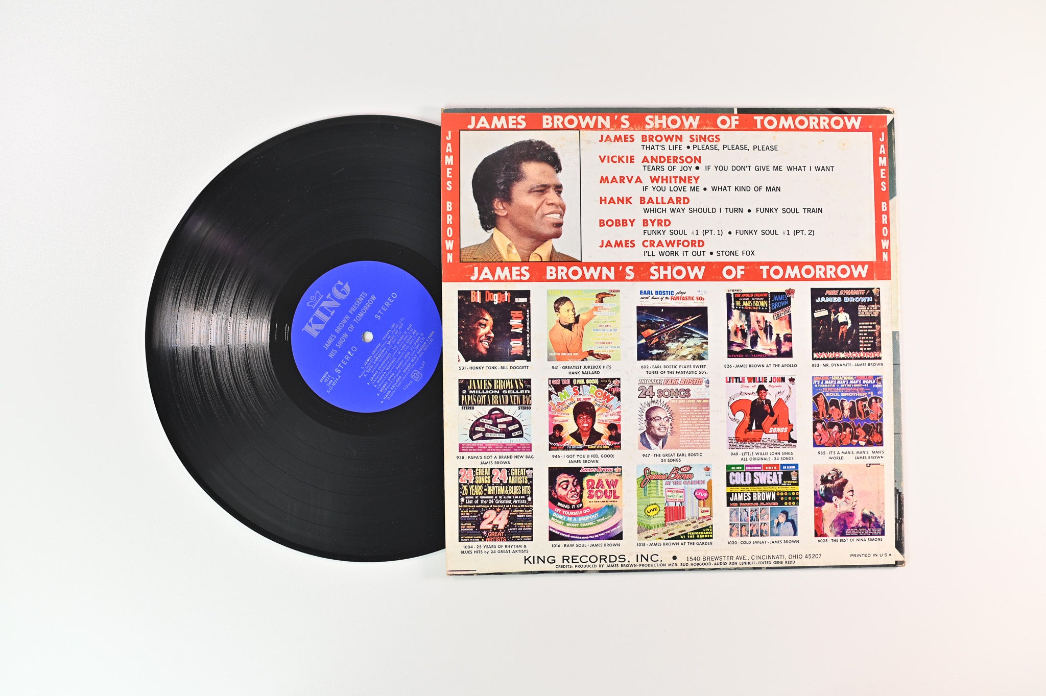 James Brown - Show Of Tomorrow on King Various Artists