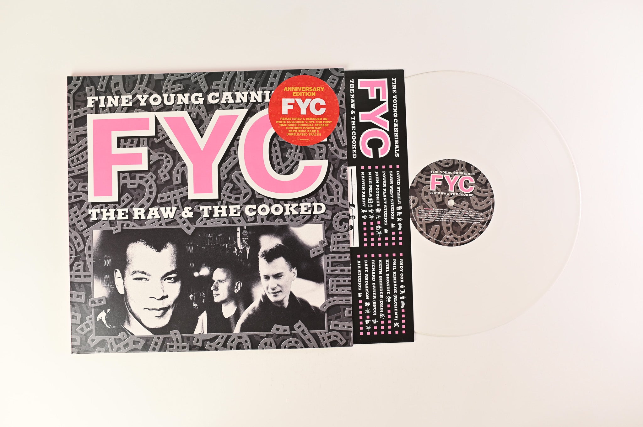 Fine Young Cannibals - The Raw & The Cooked on London White Reissue