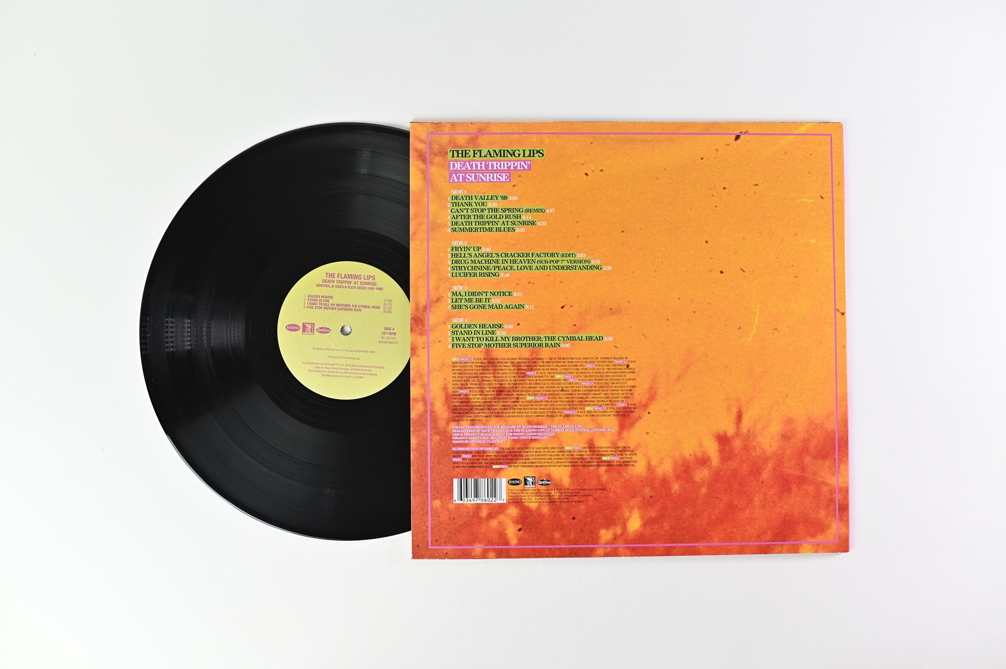 The Flaming Lips - Death Trippin' At Sunrise: Rarities, B-Sides & Flexi-Discs 1986-1990 on Rhino
