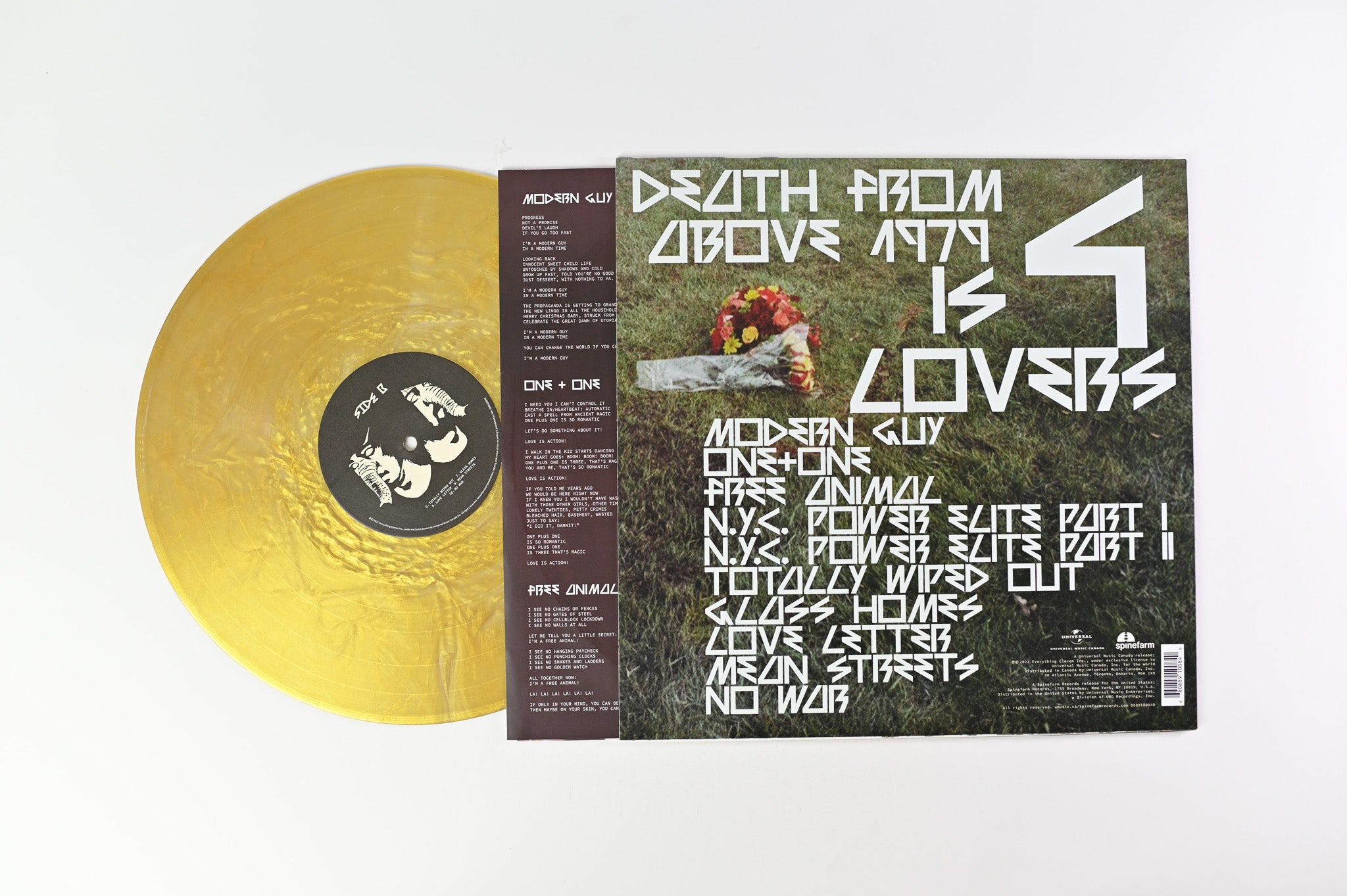 Death From Above 1979 - Is 4 Lovers on Spinefarm Ltd Gold Vinyl