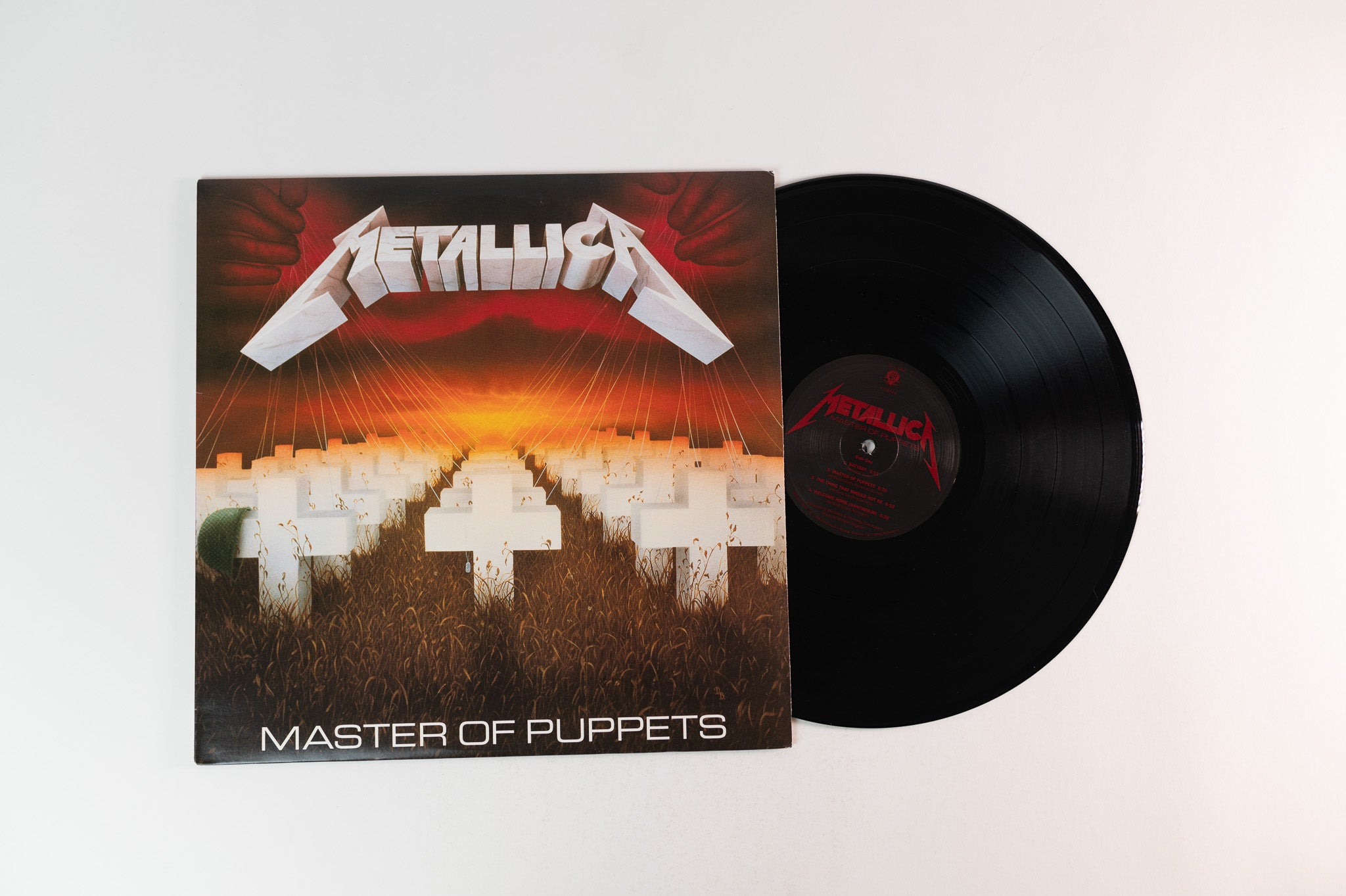 Metallica - Master Of Puppets on Warner Bros Half Speed Mastered Reissue