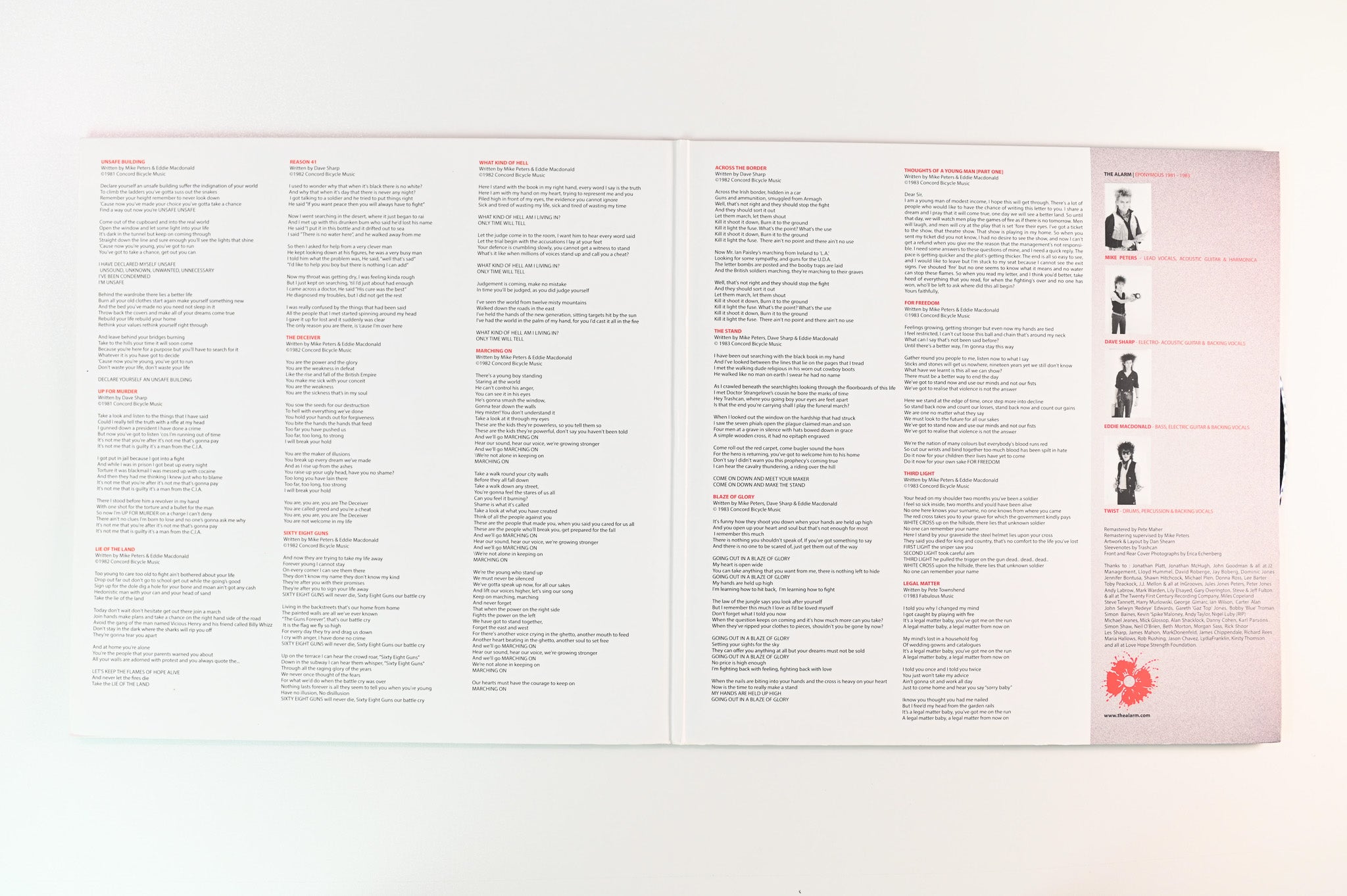 The Alarm - Eponymous 1981-1983 on The Twenty First Century Recording Company