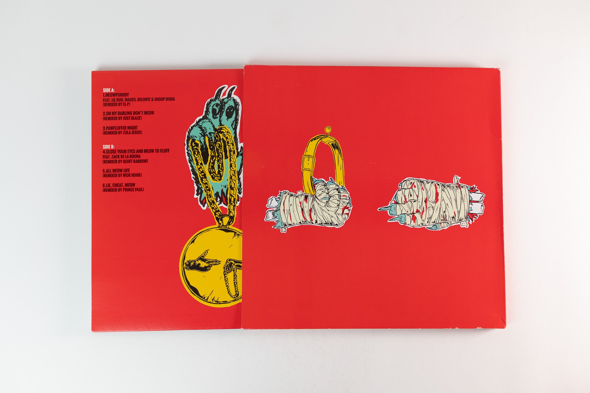 Run The Jewels - Meow The Jewels on Mass Appeal Brown & Black Splatter