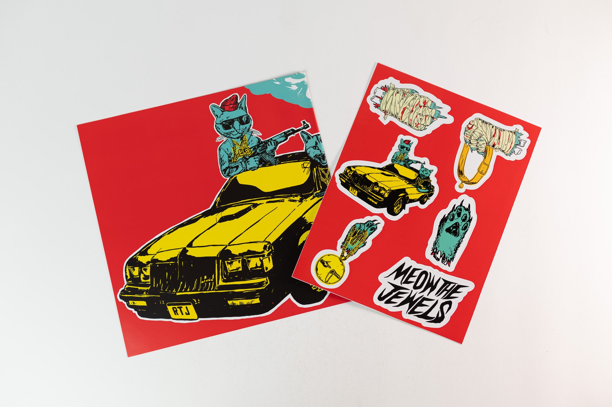 Run The Jewels - Meow The Jewels on Mass Appeal Brown & Black Splatter
