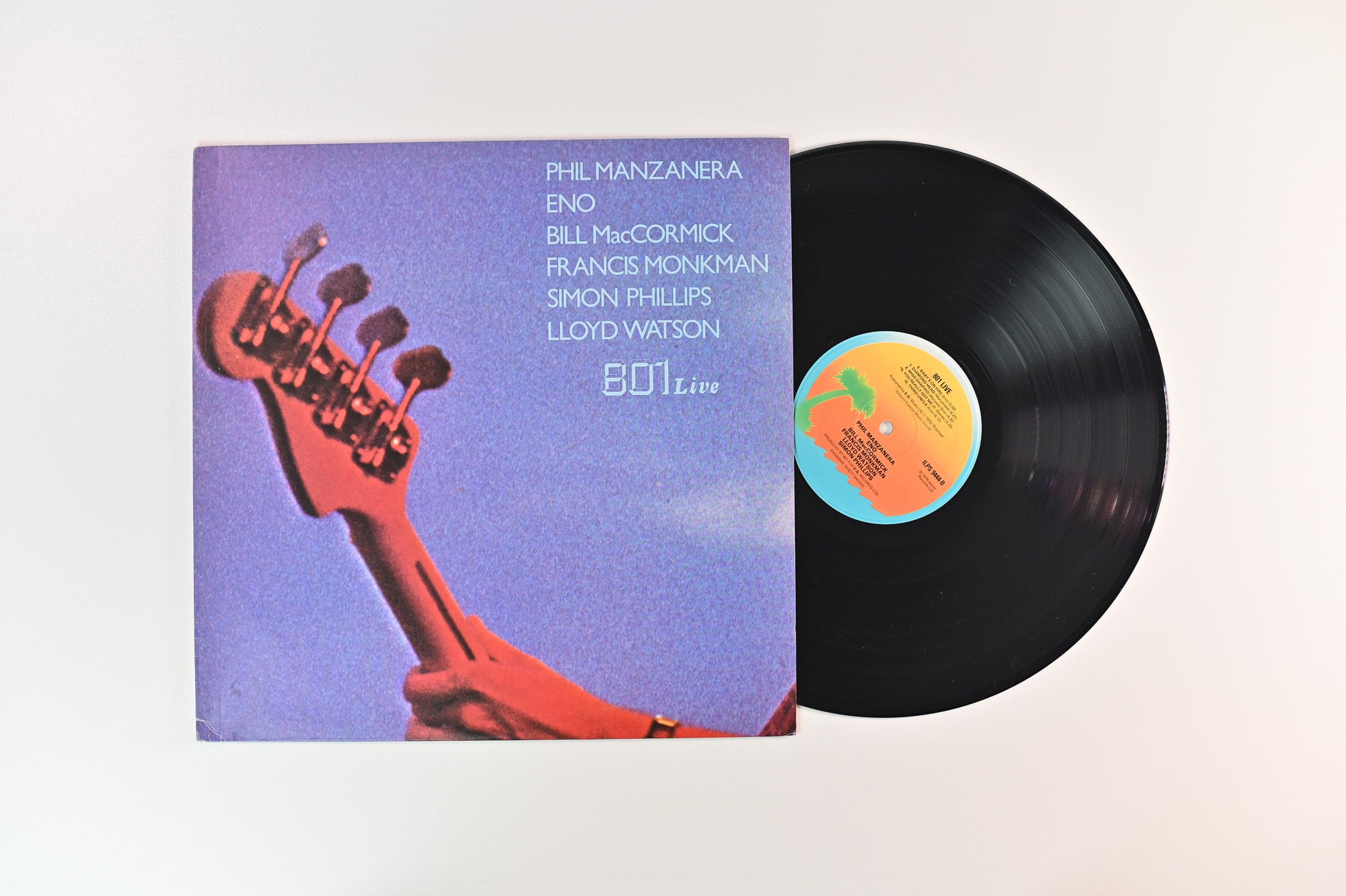 801 - 801 Live on Island Records - UK pressing
