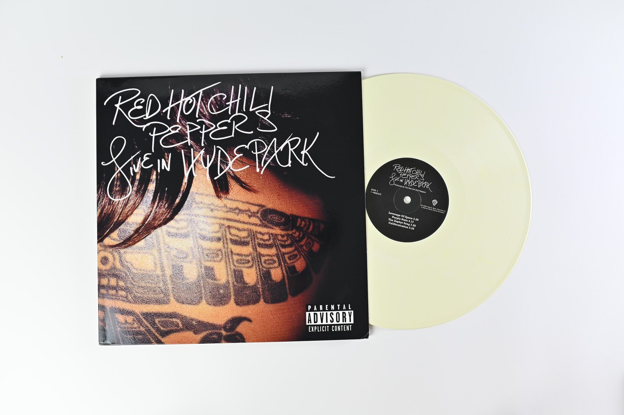 Red Hot Chili Peppers - Live In Hyde Park on Warner Bros. Records Unofficial Release on White Vinyl