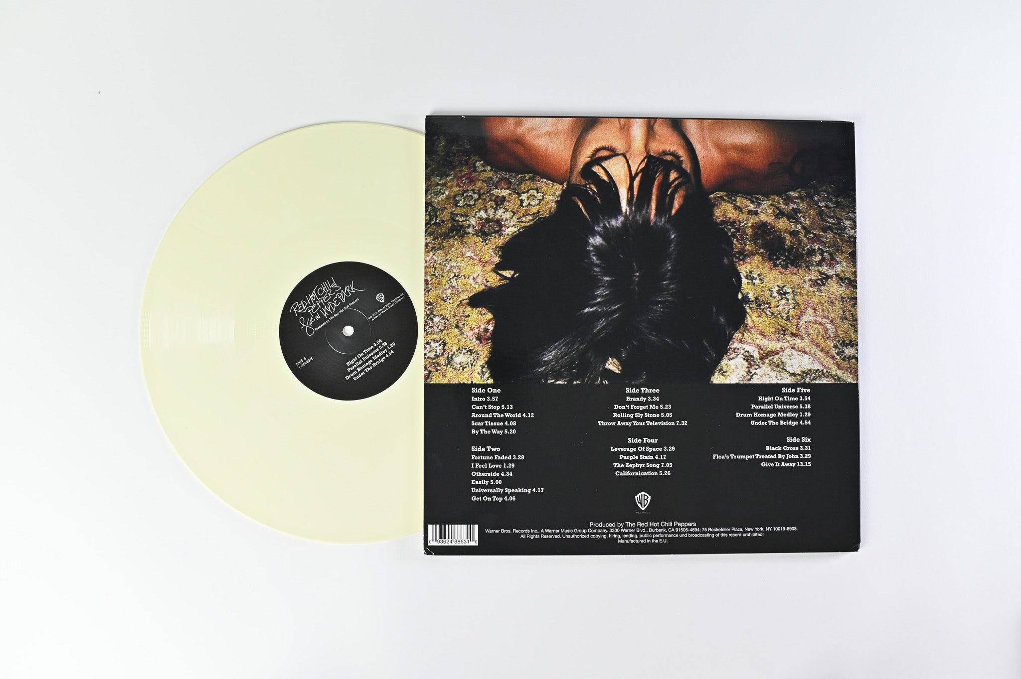 Red Hot Chili Peppers - Live In Hyde Park on Warner Bros. Records Unofficial Release on White Vinyl