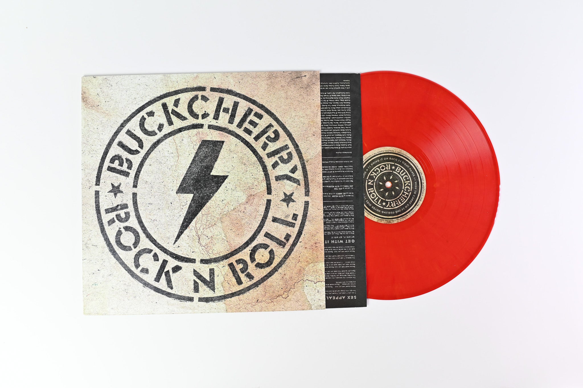 Buckcherry - Rock N Roll on F-Bomb Ltd Cherry Red Vinyl