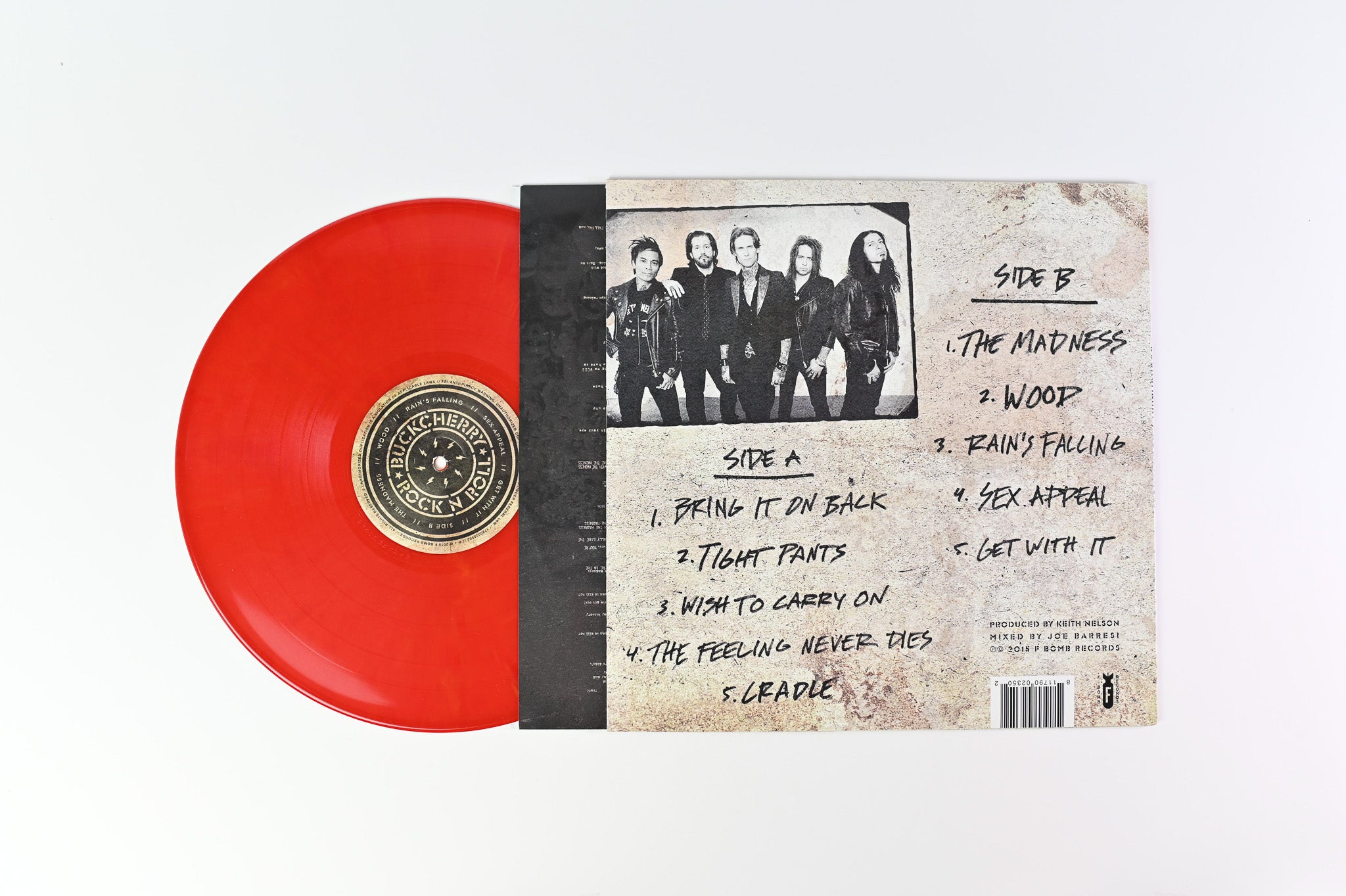 Buckcherry - Rock N Roll on F-Bomb Ltd Cherry Red Vinyl