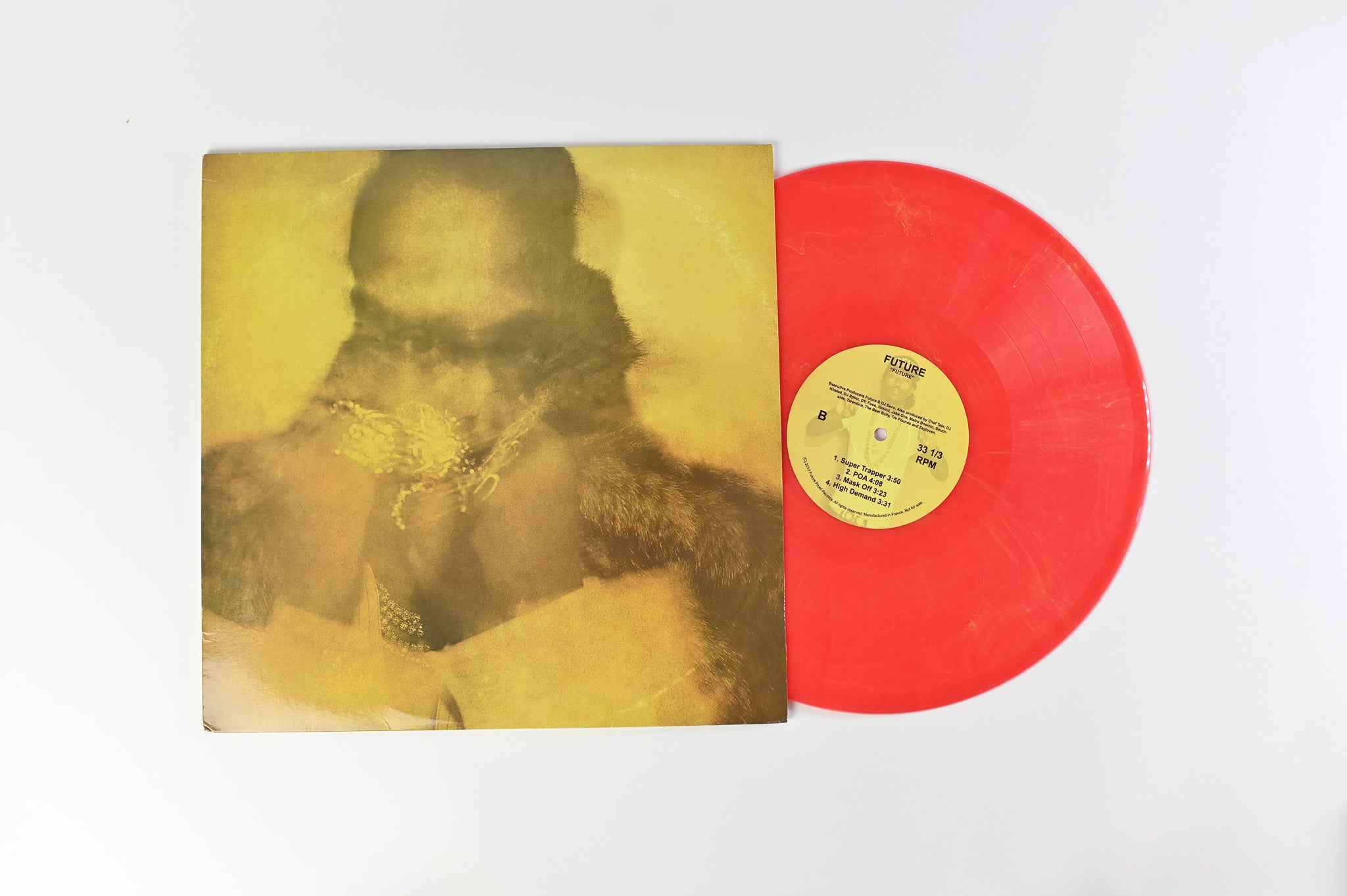 Future - Future on Future Proof Records Unofficial Release Orange Marbled Vinyl Promo