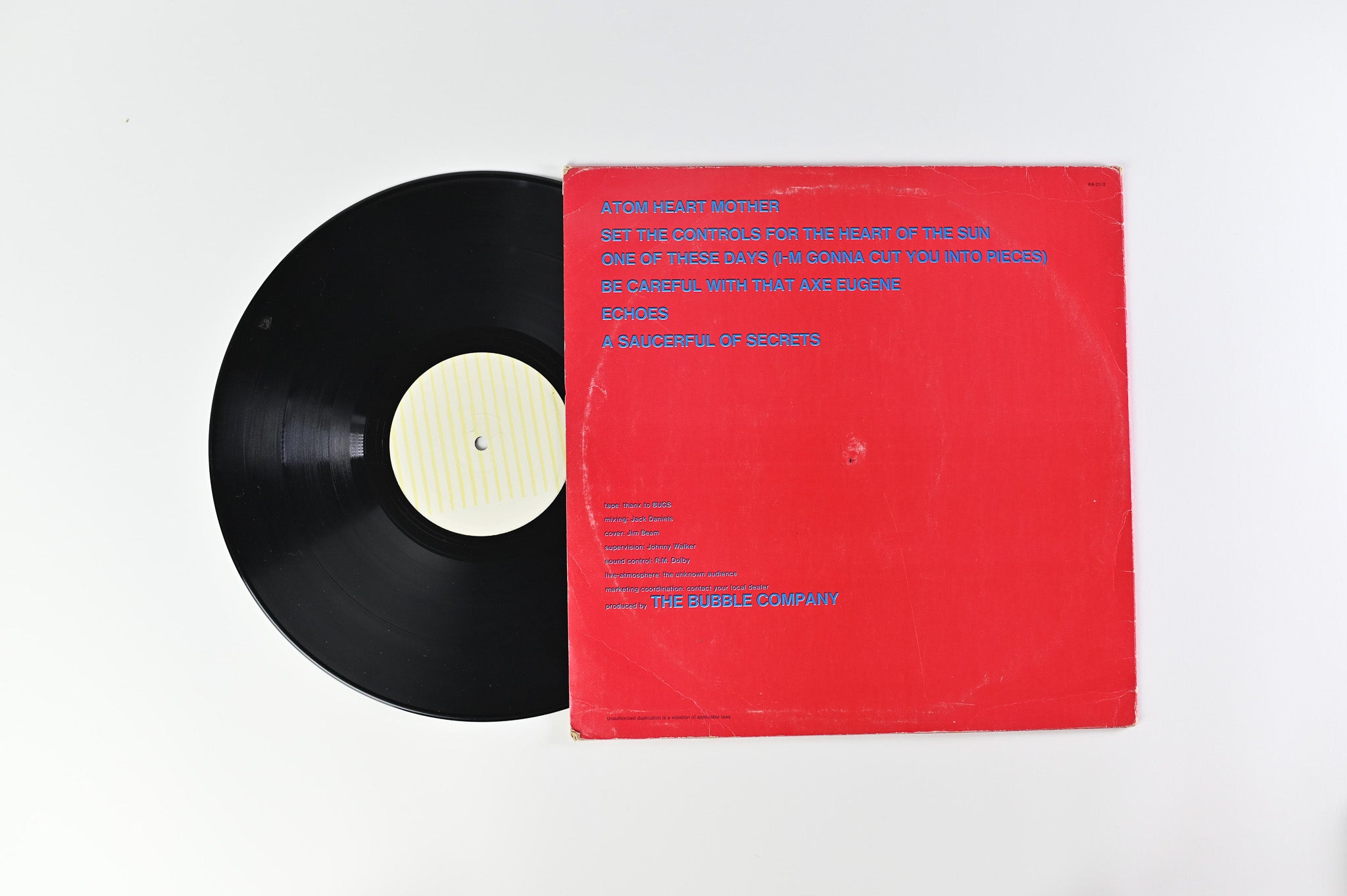 Pink Floyd - Double Bubble on Bubble Co Unofficial Release