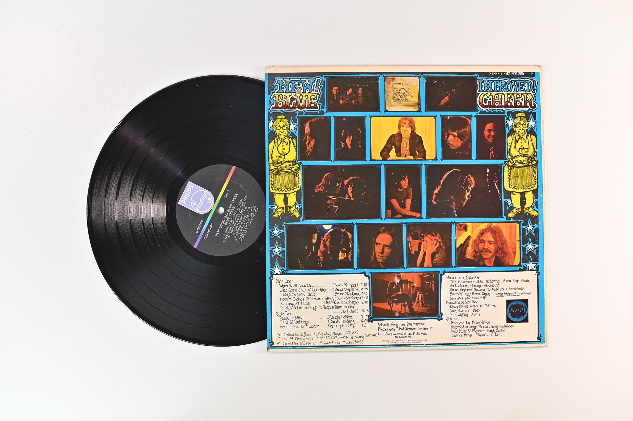 Blue Cheer - New!  Improved!  Blue Cheer on Philips