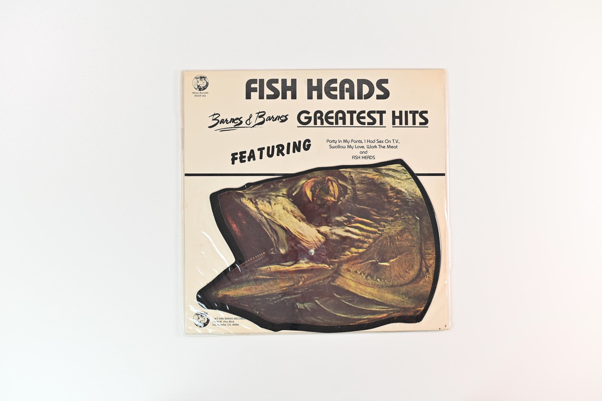 Barnes & Barnes - Fish Heads: Barnes & Barnes Greatest Hits on Rhino Records - Shaped Picture Disc
