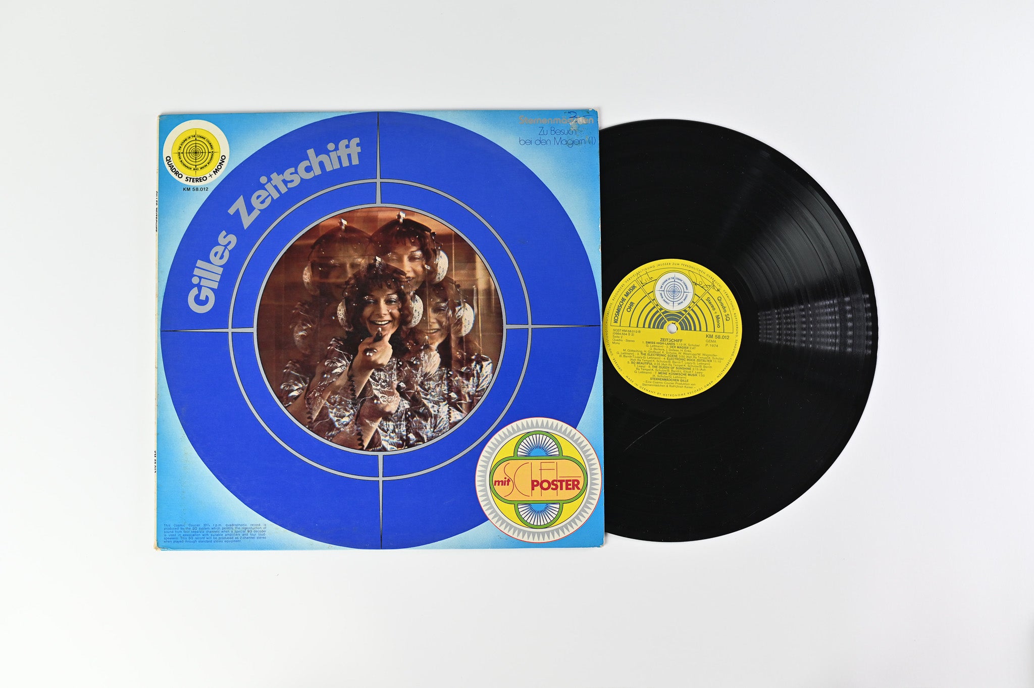 Sternenmädchen - Gilles Zeitschiff on Kosmiche Musik Quad German Press
