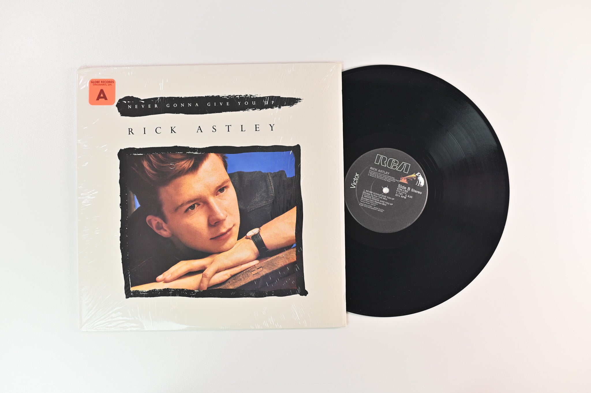 Rick Astley - Never Gonna Give You Up on RCA Victor 12" Single