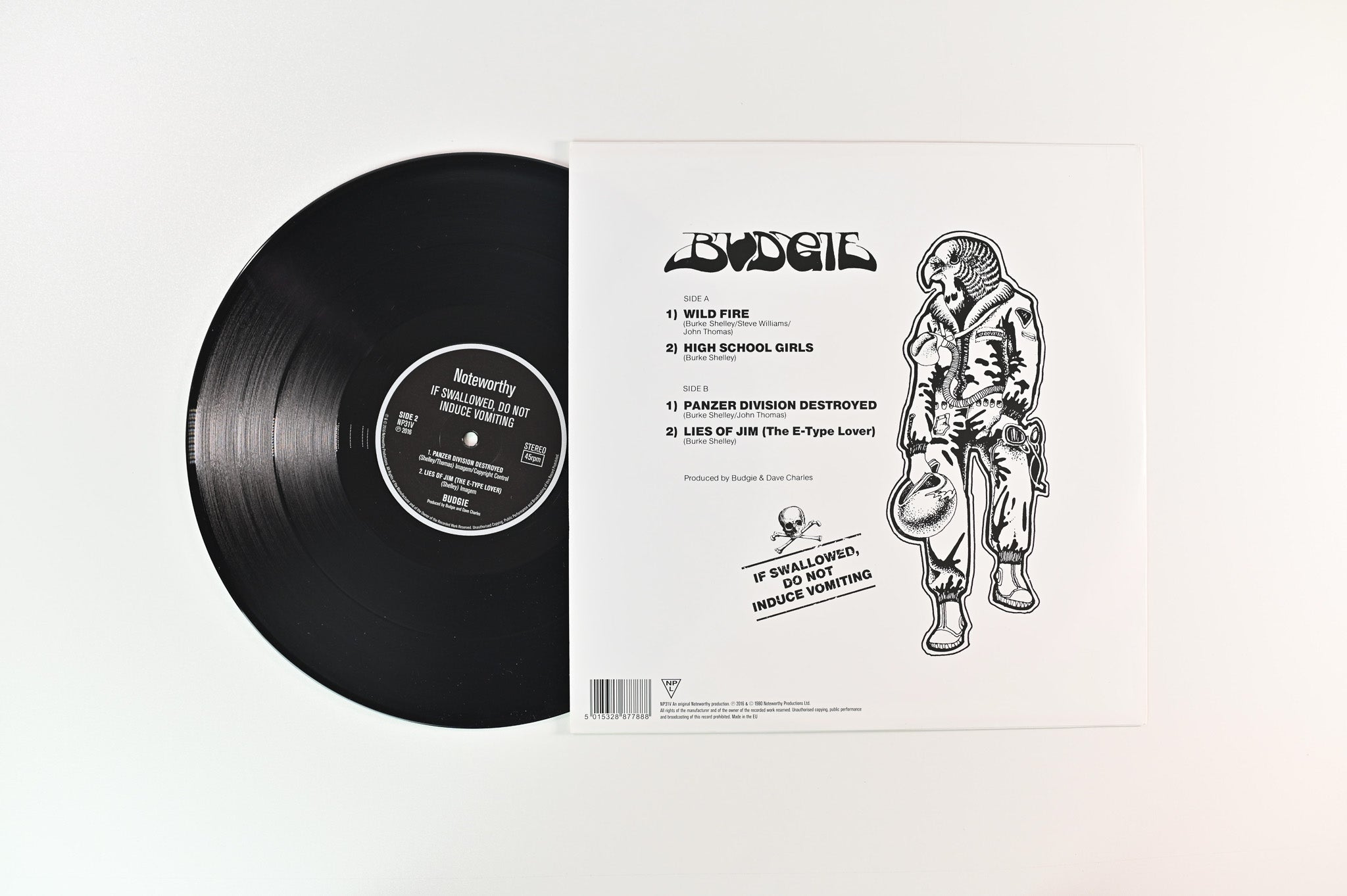 Budgie - If Swallowed, Do Not Induce Vomiting EP on Noteworthy Productions