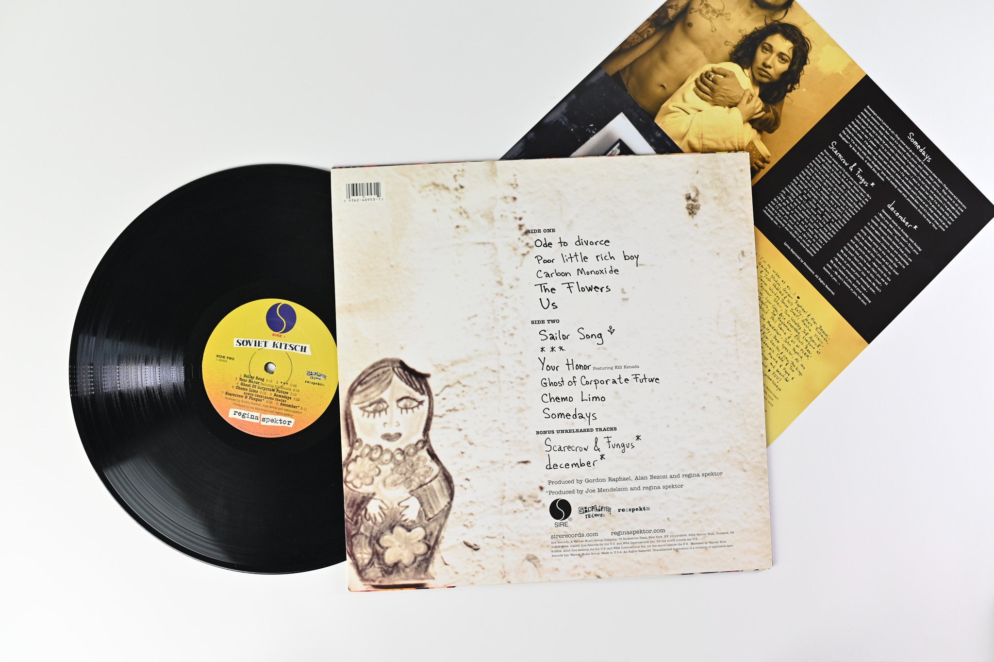 Regina Spektor - Soviet Kitsch on Shire/Shoplifter Records