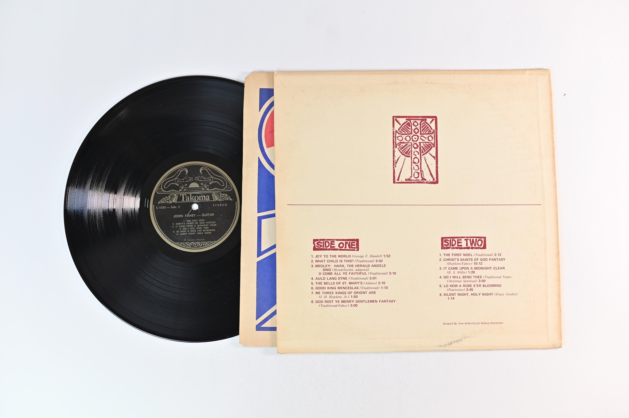 John Fahey - The New Possibility: John Fahey's Guitar Soli Christmas Album on Takoma Reissue