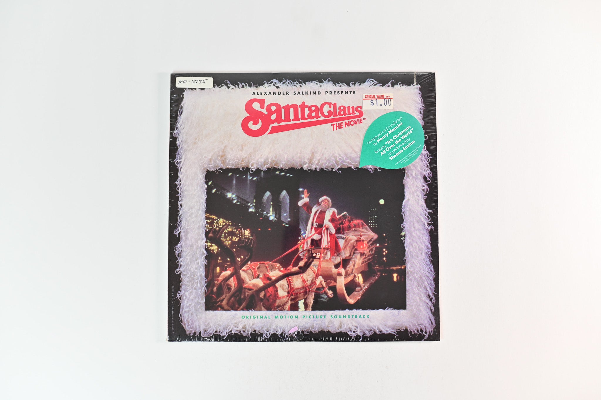 Various - Santa Claus - The Movie on EMI America Sealed