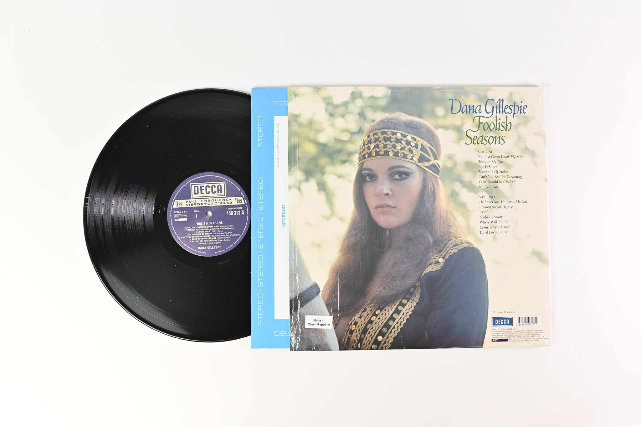 Dana Gillespie - Foolish Seasons on Decca RSD 2022 Reissue