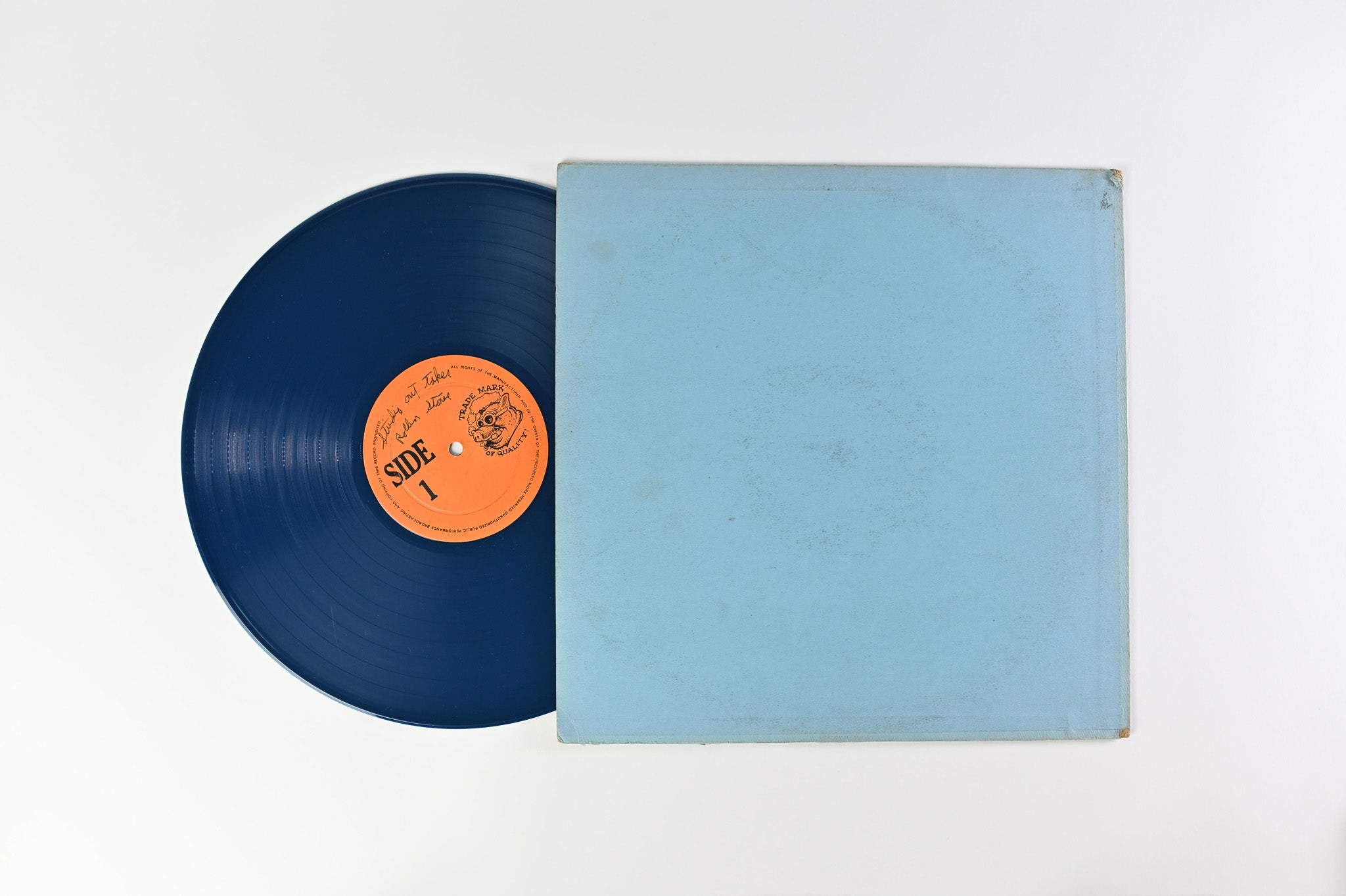 The Rolling Stones - Beautiful Delilah on Trade Mark Of Quality Unofficial Release on Blue Vinyl