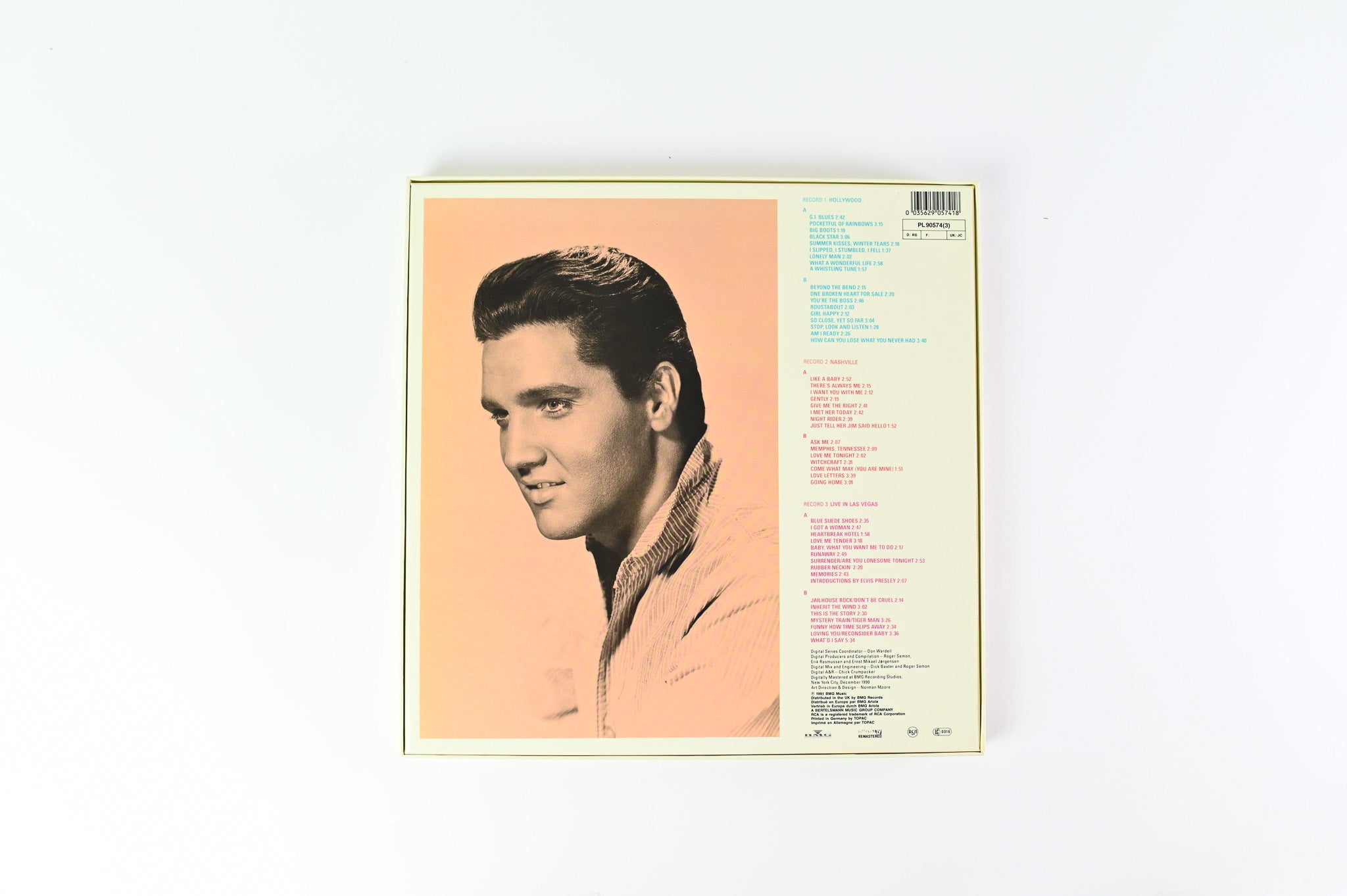 Elvis Presley - Collectors Gold on RCA 3 LP Box Set