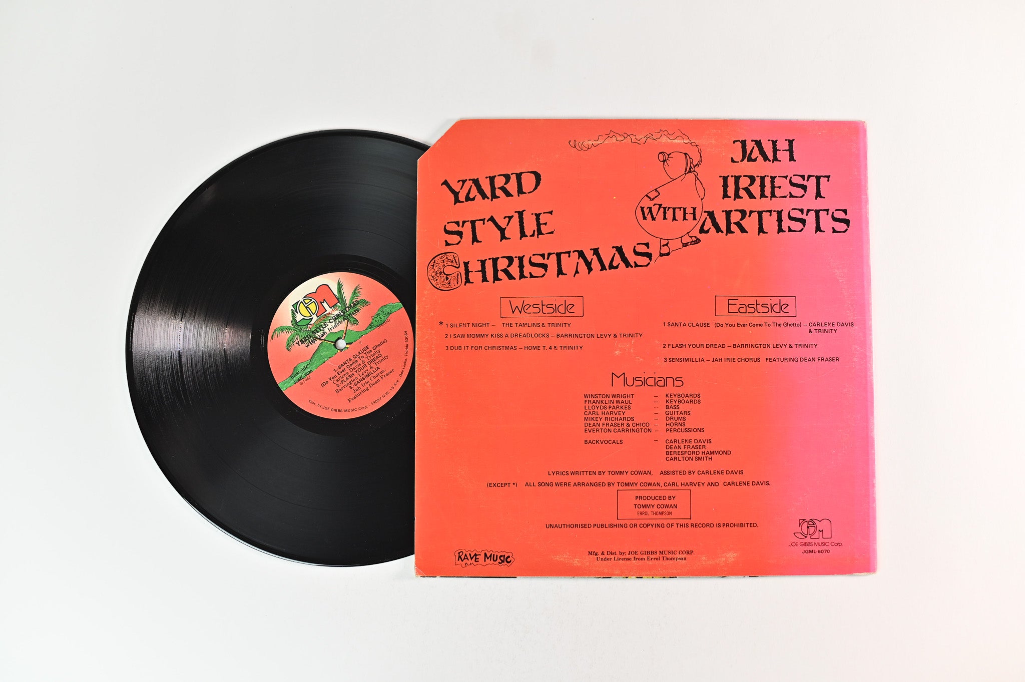Various - Yard Style Christmas With Jah Iriest Artists on VP