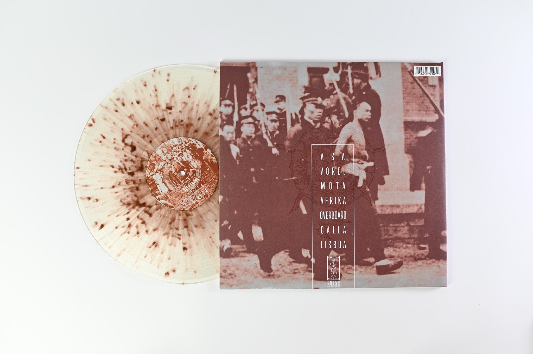 Russian Circles - Guidance on Sargent House Clear with Brown Splatter