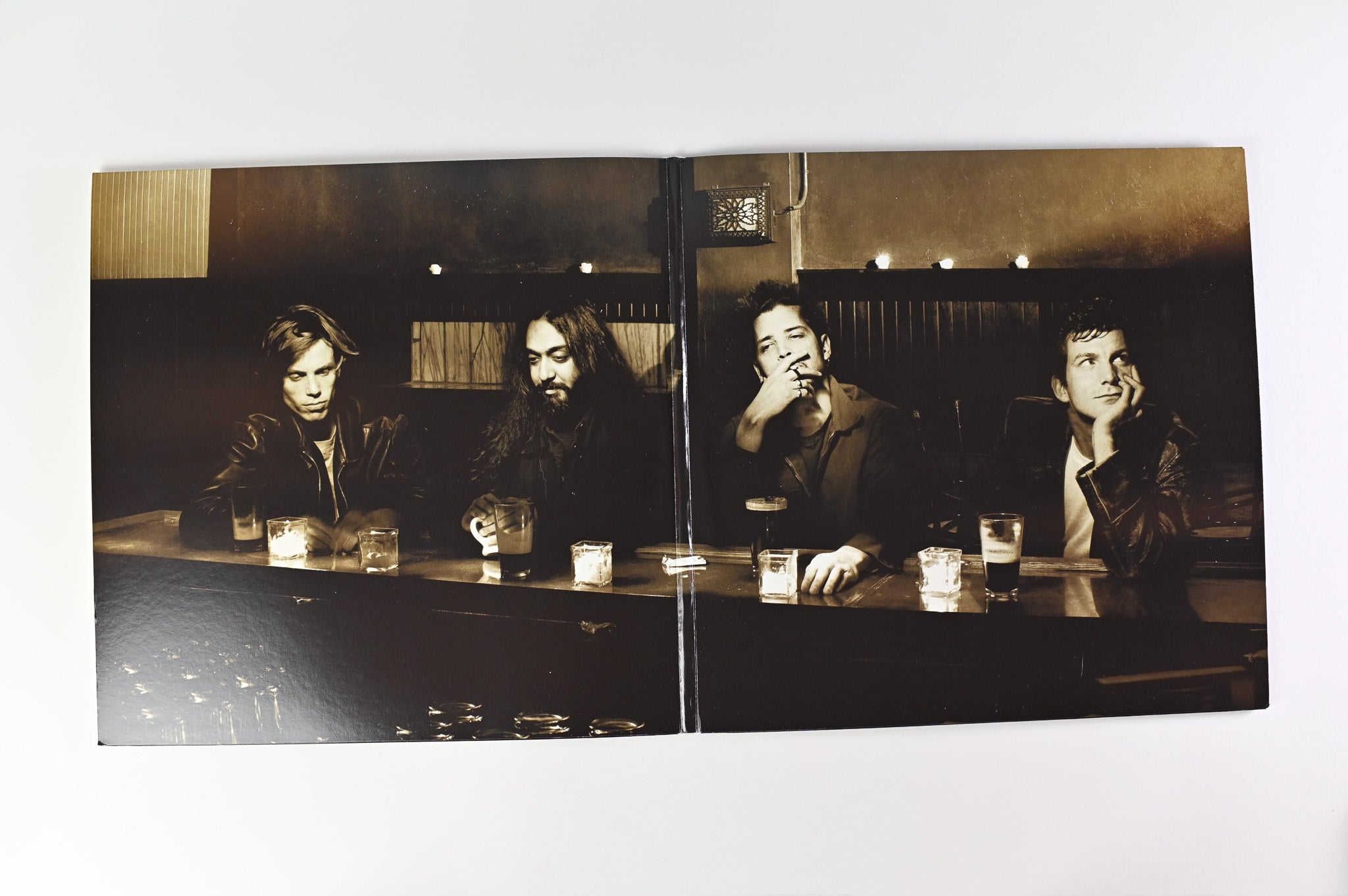 Soundgarden - A-Sides on Universal RSD Reissue on Green with Black & White Smoke Vinyl