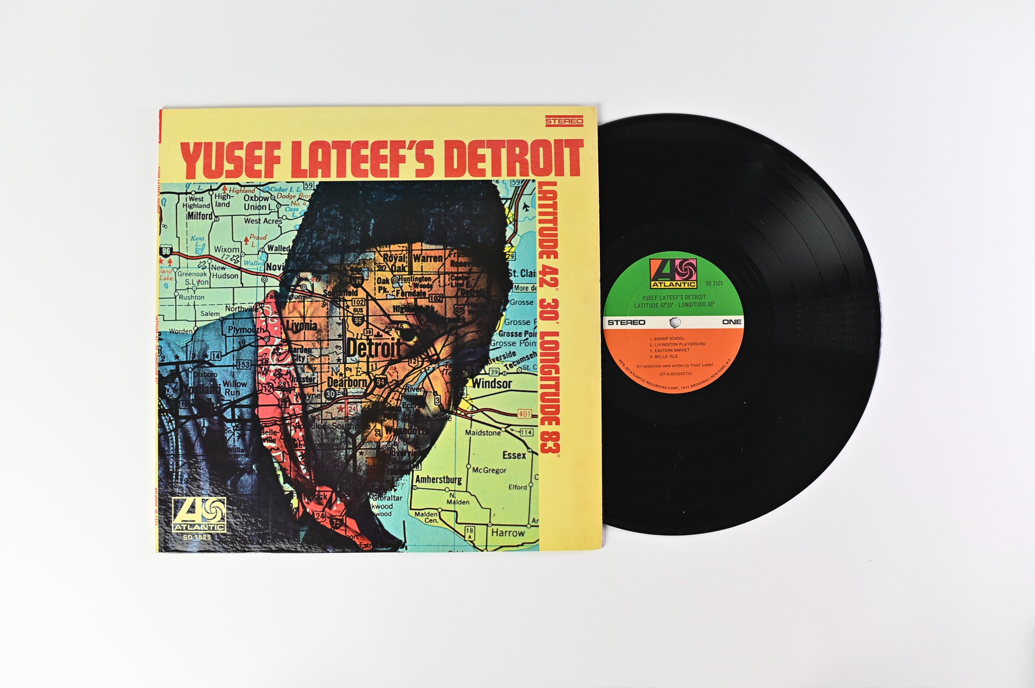 Yusef Lateef - Yusef Lateef's Detroit Latitude 42° 30' Longitude 83° on Atlantic