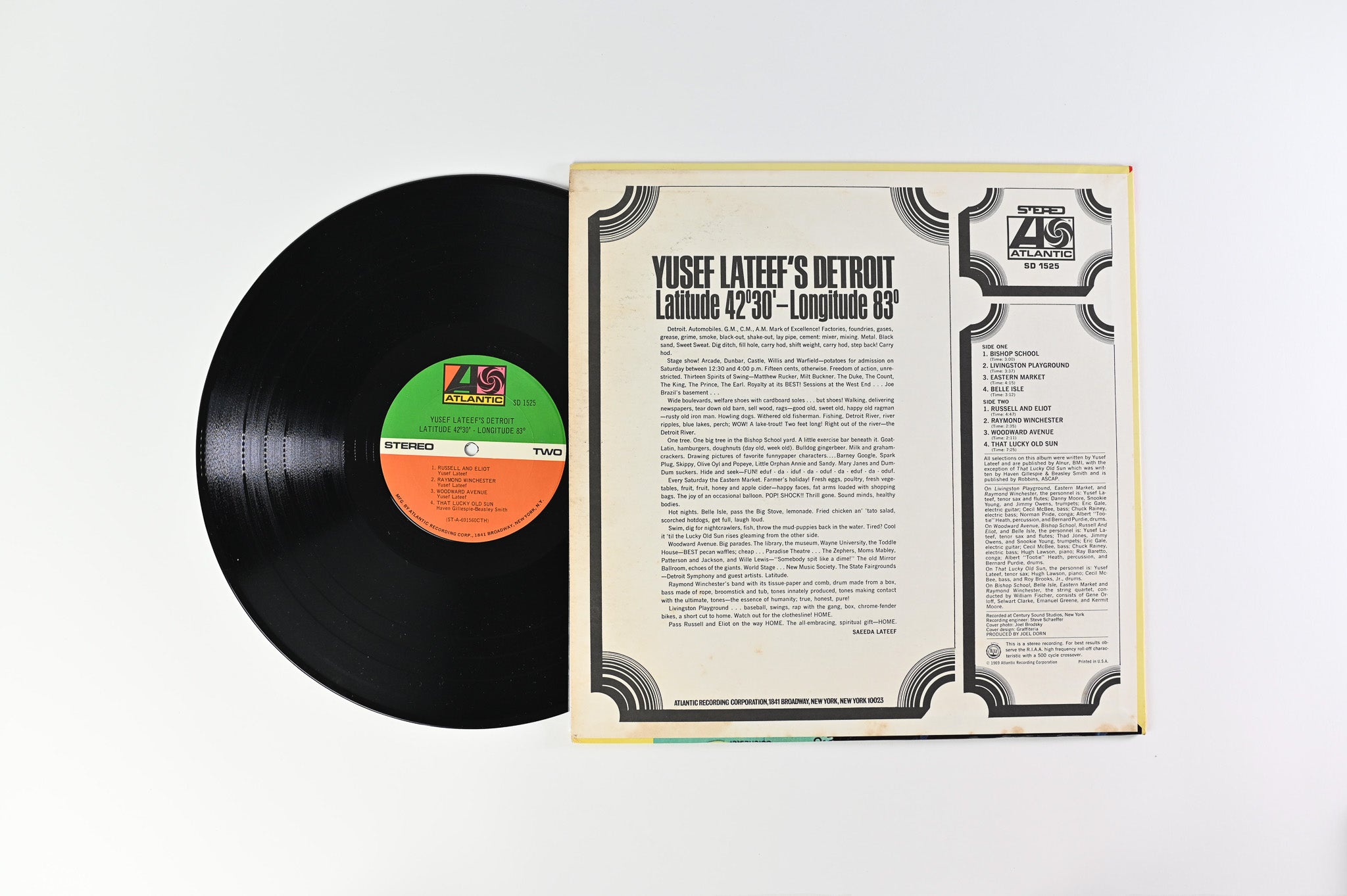 Yusef Lateef - Yusef Lateef's Detroit Latitude 42° 30' Longitude 83° on Atlantic