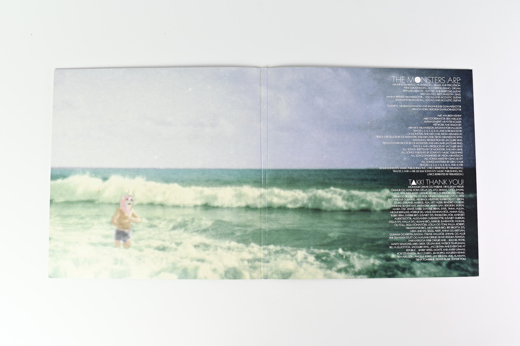 Of Monsters And Men - My Head Is An Animal on Universal Republic Pink Vinyl