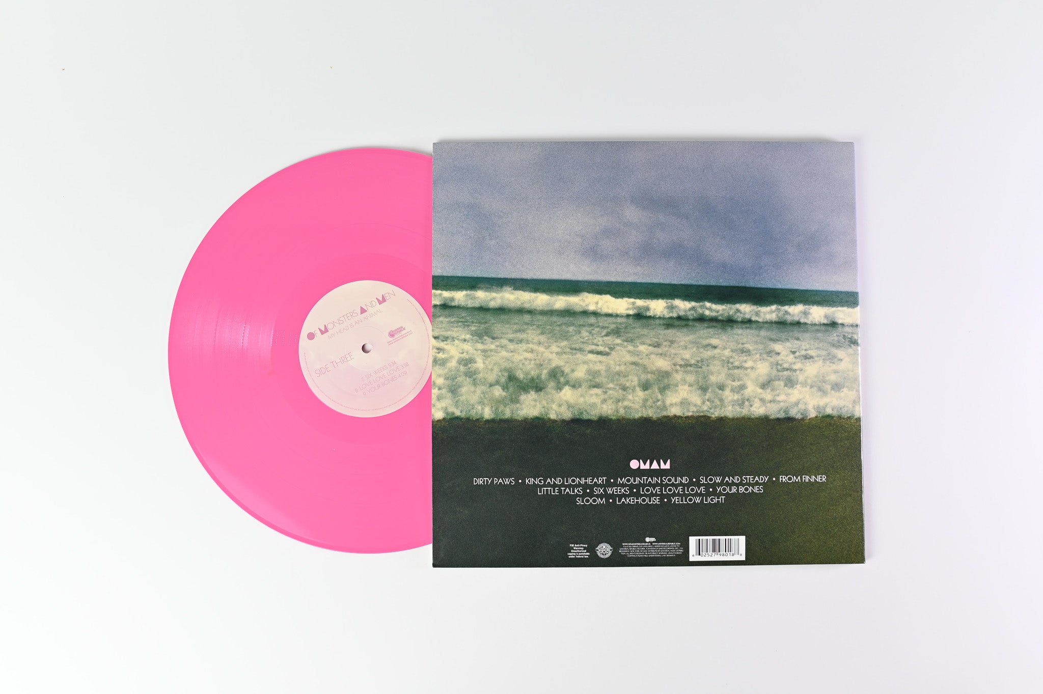 Of Monsters And Men - My Head Is An Animal on Universal Republic Pink Vinyl