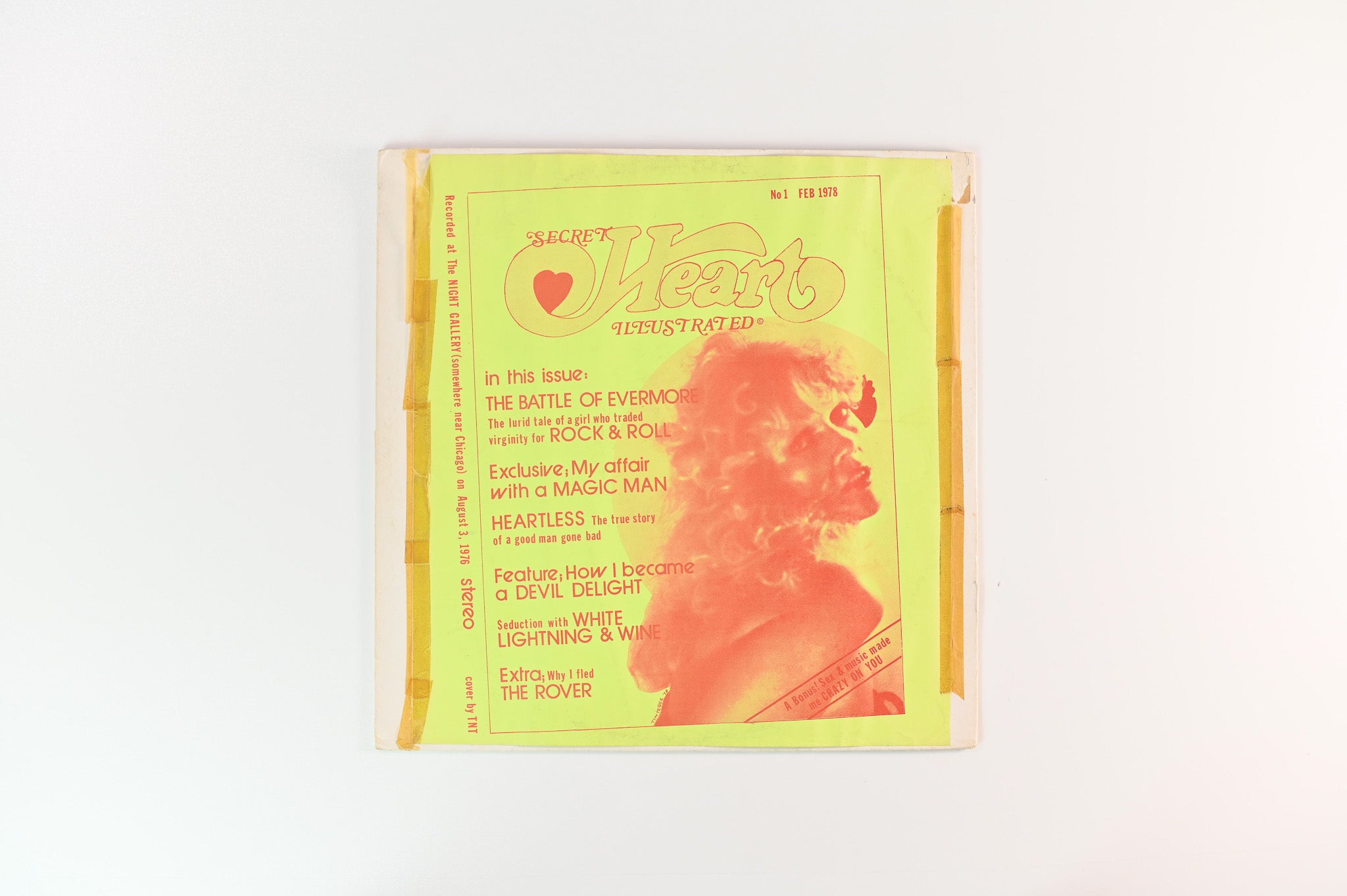 Heart - Secret Heart Illustrated on Slipped Disc Records - Unofficial pressing