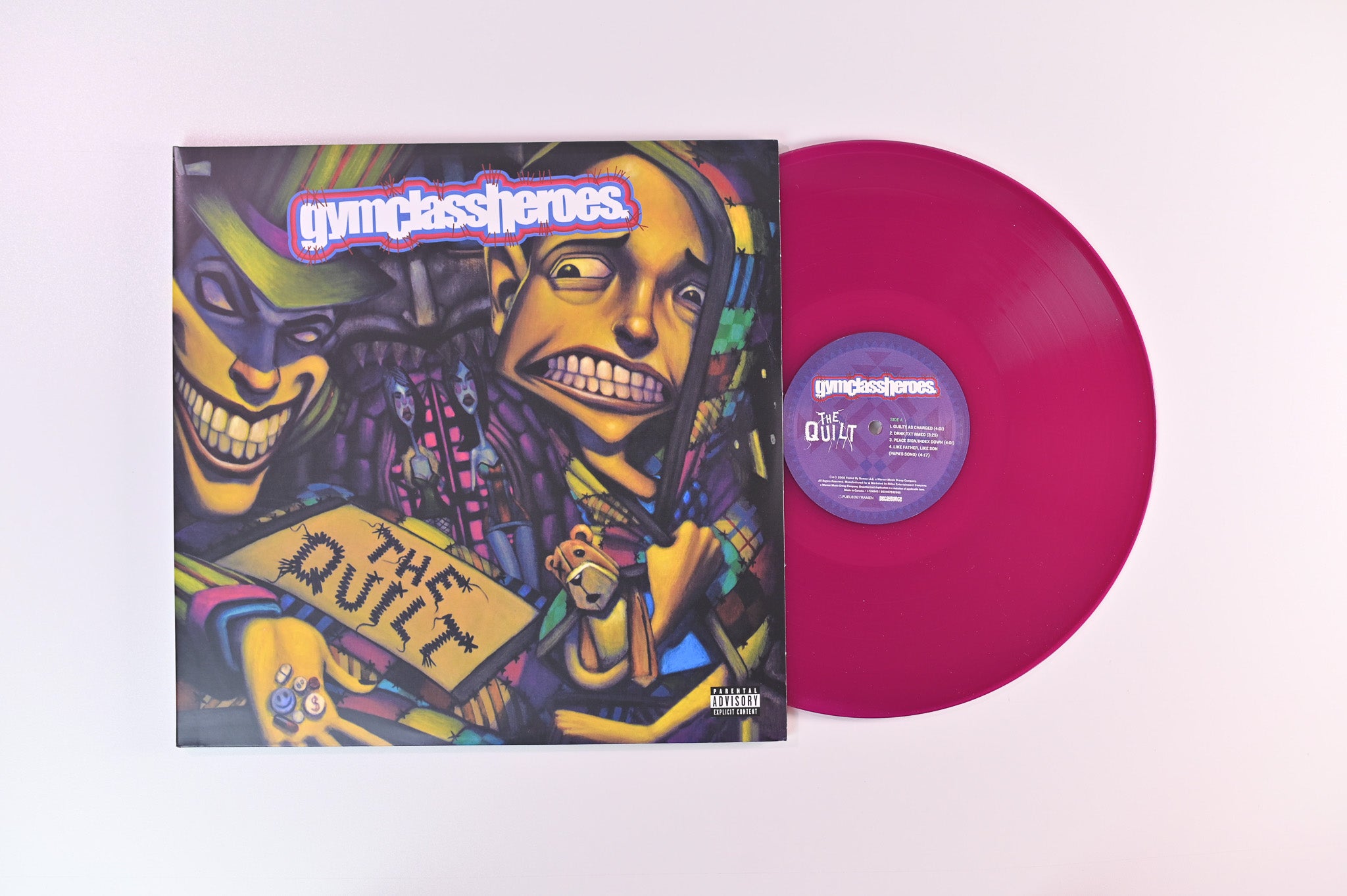 Gym Class Heroes - The Quilt on Fueled By Ramen - Grape Vinyl