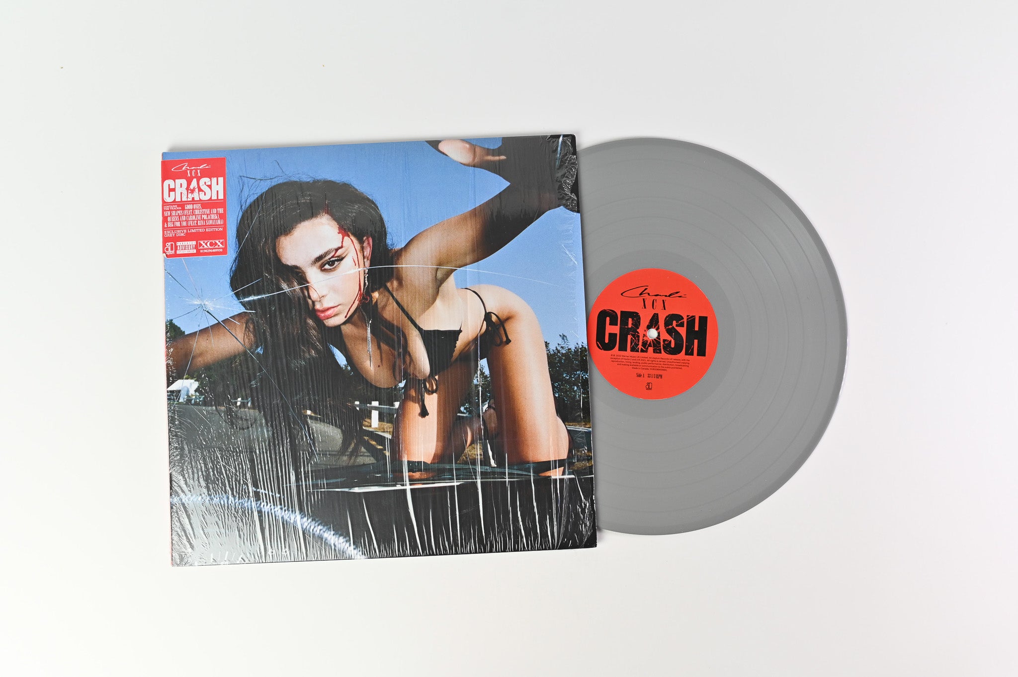 Charli XCX - Crash on Asylum Grey Vinyl