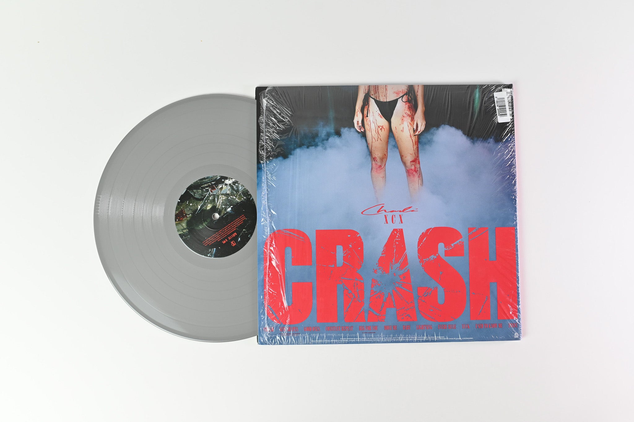 Charli XCX - Crash on Asylum Grey Vinyl