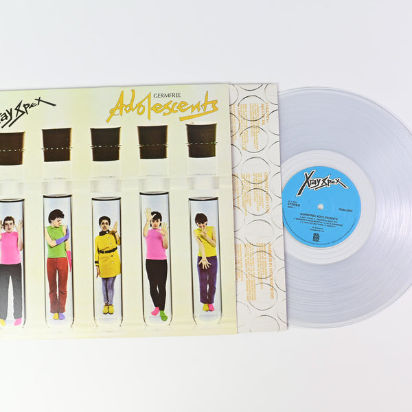 X-Ray Spex - Germfree Adolescents on Real Gone Music Clear Vinyl