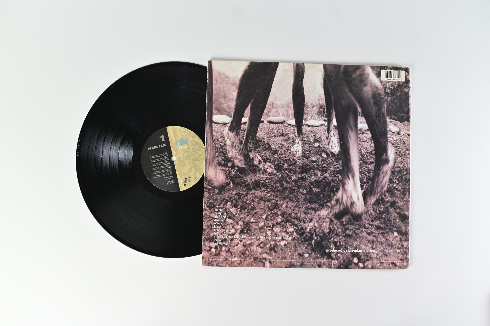 Pearl Jam - Vs on Epic 1990 Press