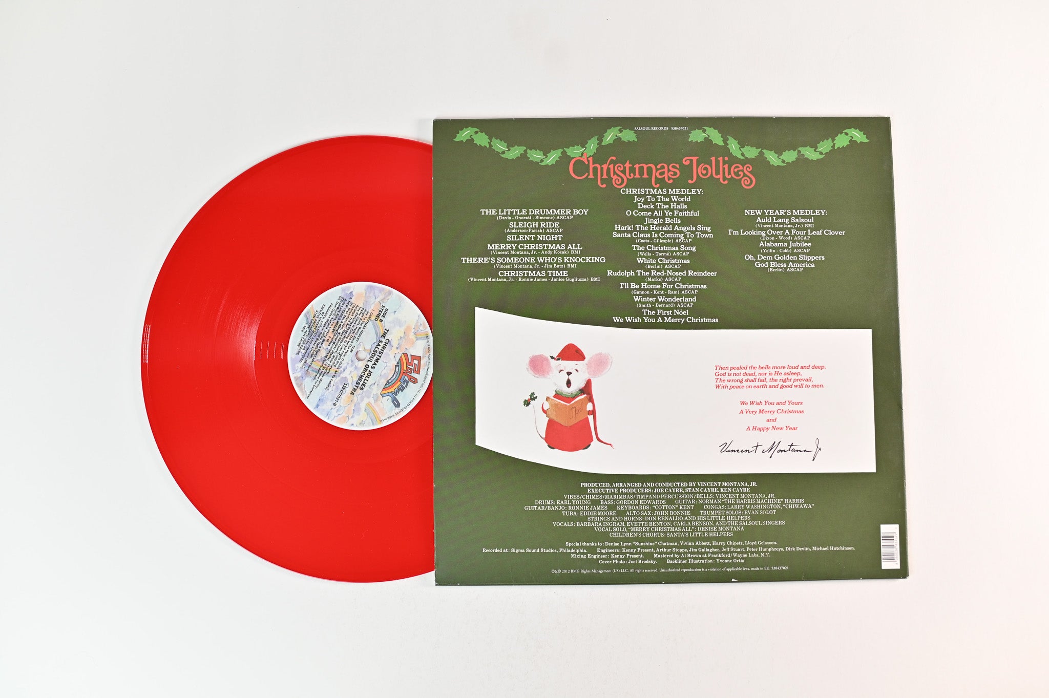 The Salsoul Orchestra - Christmas Jollies on Salsoul Red Vinyl Reissue