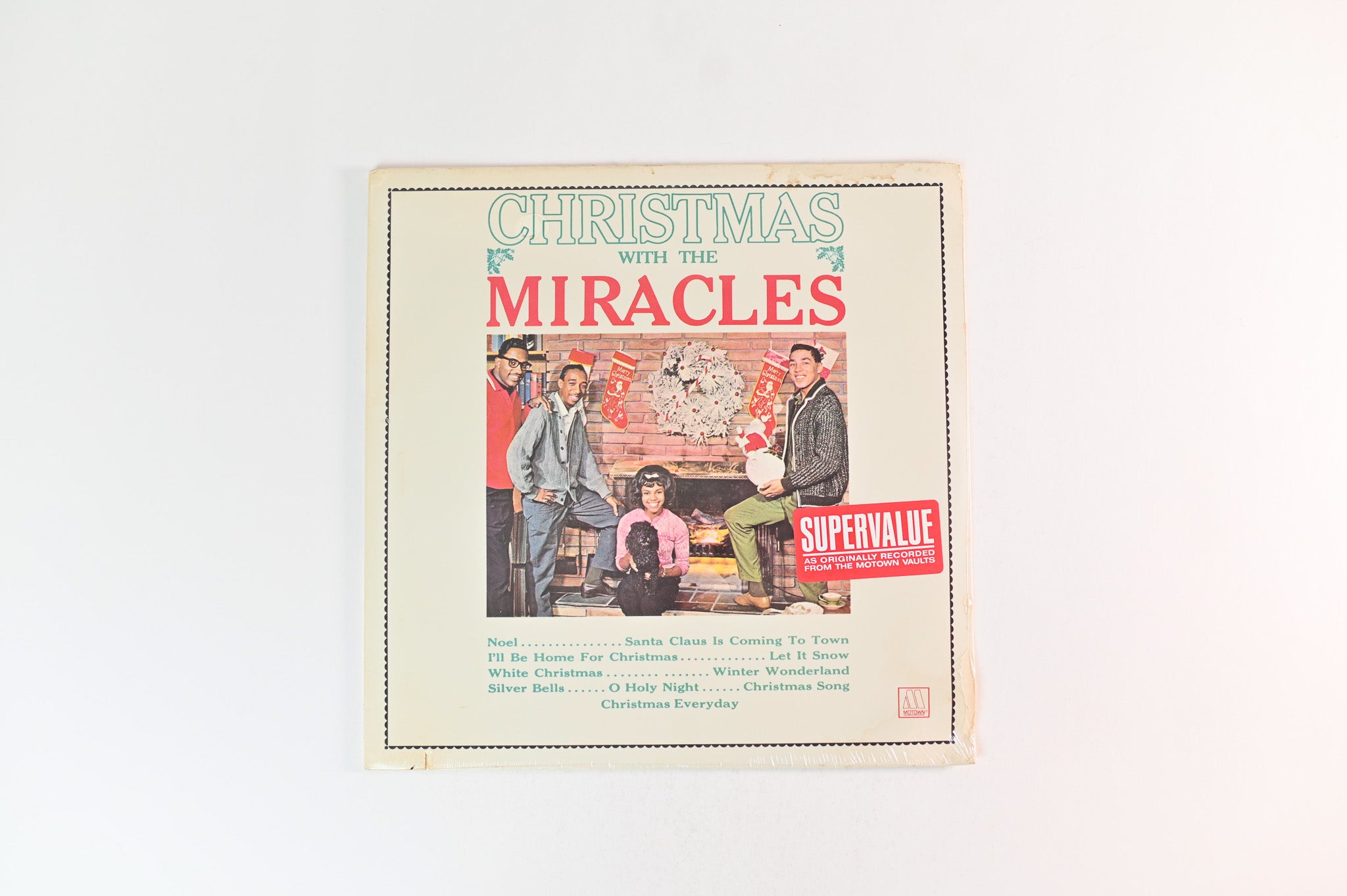 The Miracles - Christmas With The Miracles on Motown Reissue Sealed