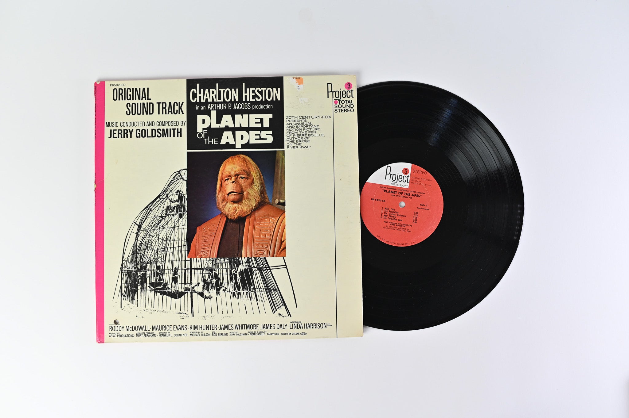 Jerry Goldsmith - Planet Of The Apes (Original Motion Picture Soundtrack) on Project 3 Total Sound