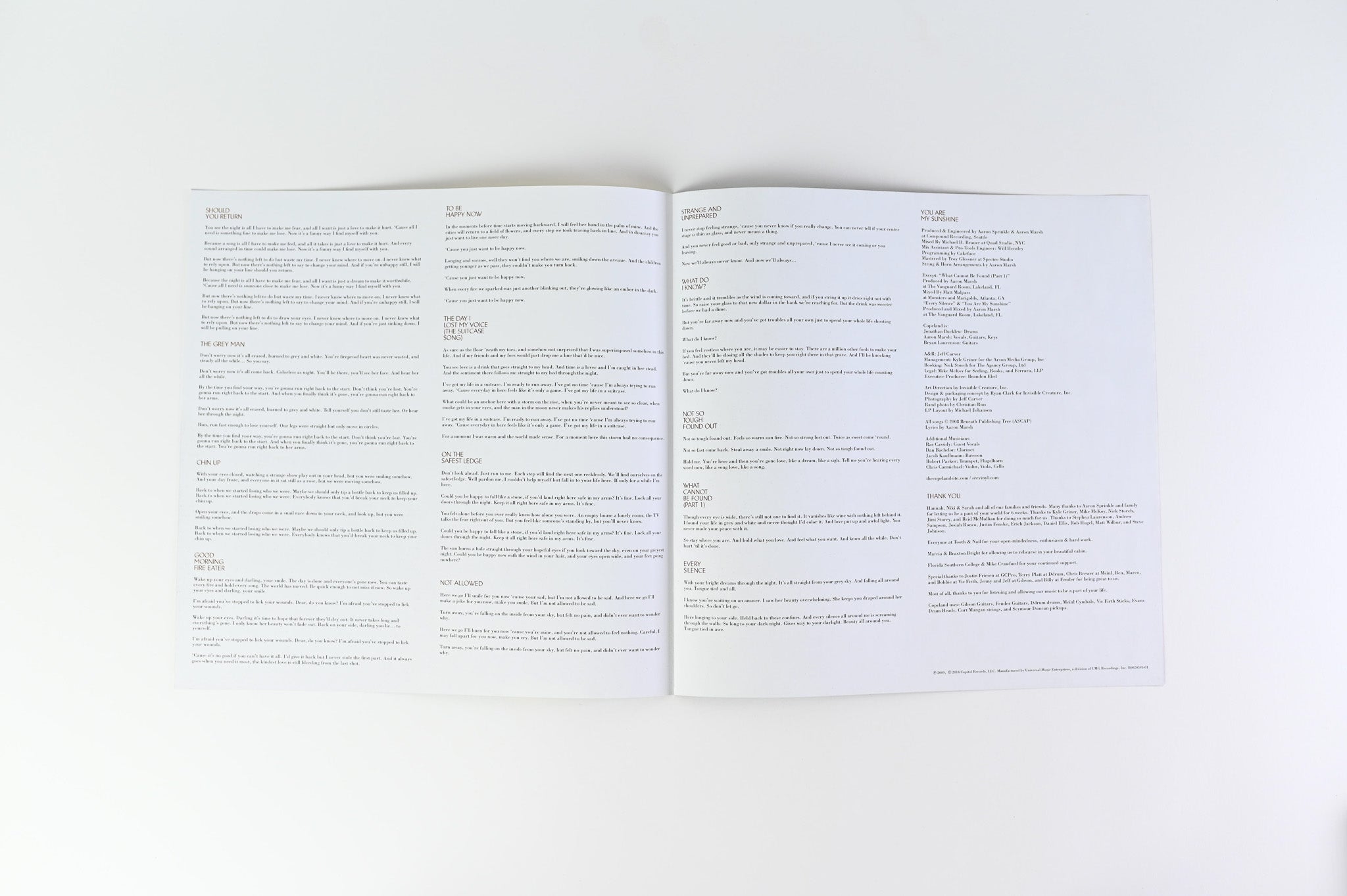 Copeland - You Are My Sunshine on SRC Vinyl Blue/Green/Peach Ltd Reissue